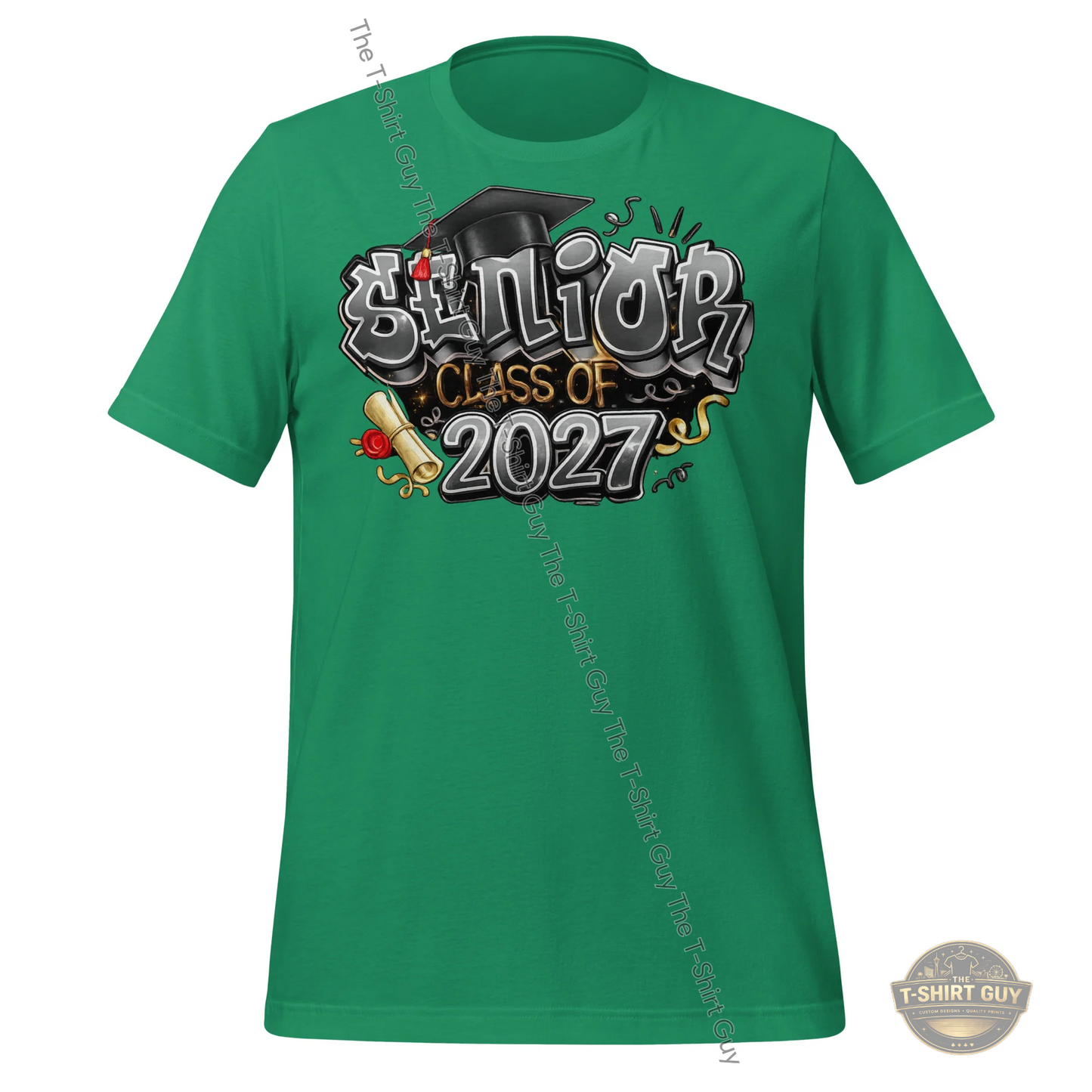 Watermarked - Graffiti Class of 2027 Unisex t-shirt