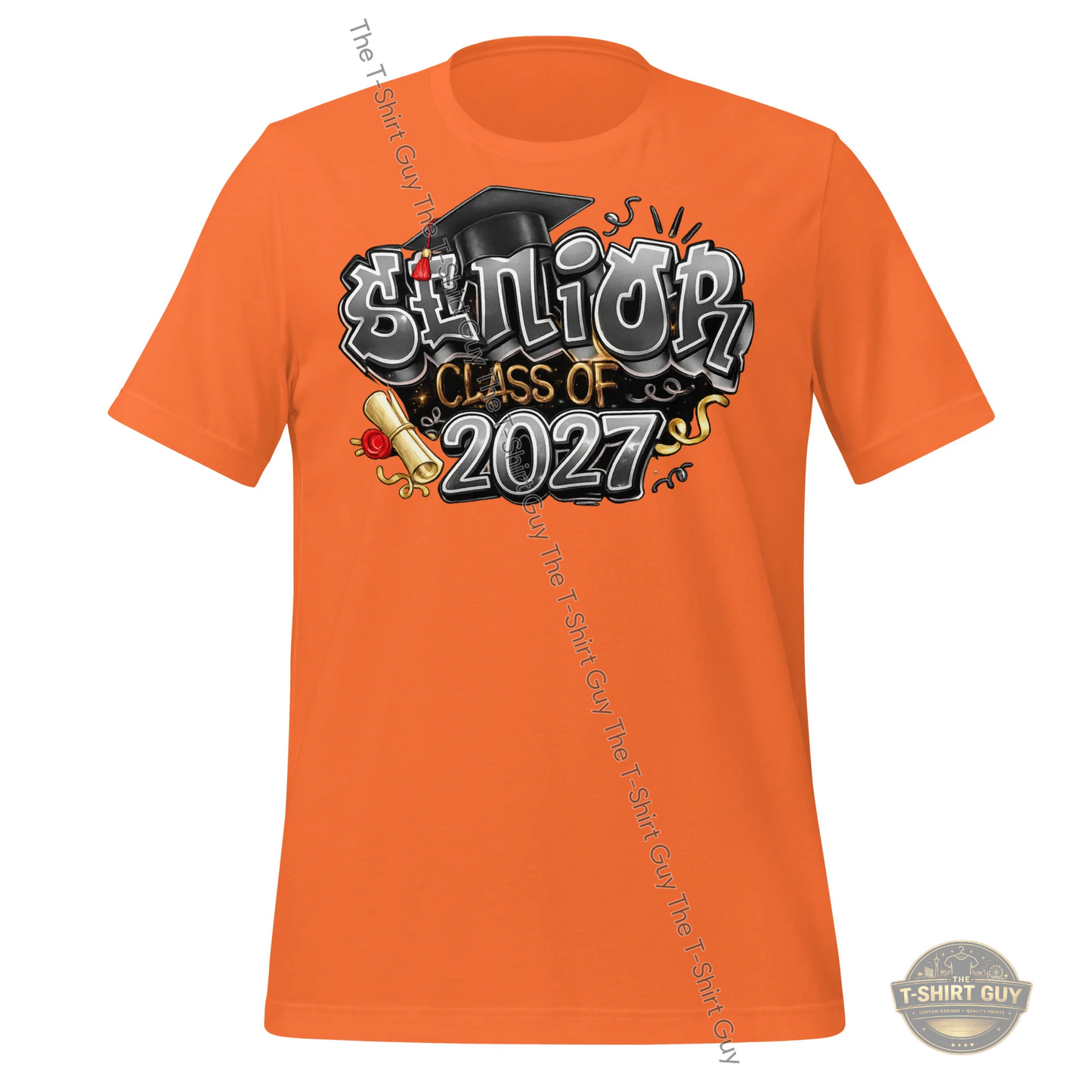 Watermarked - Graffiti Class of 2027 Unisex t-shirt