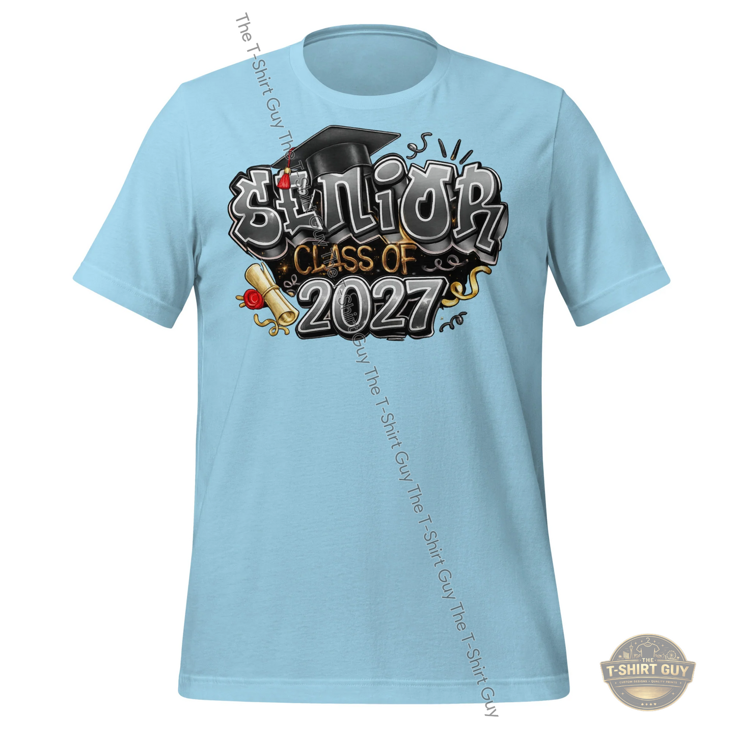Watermarked - Graffiti Class of 2027 Unisex t-shirt