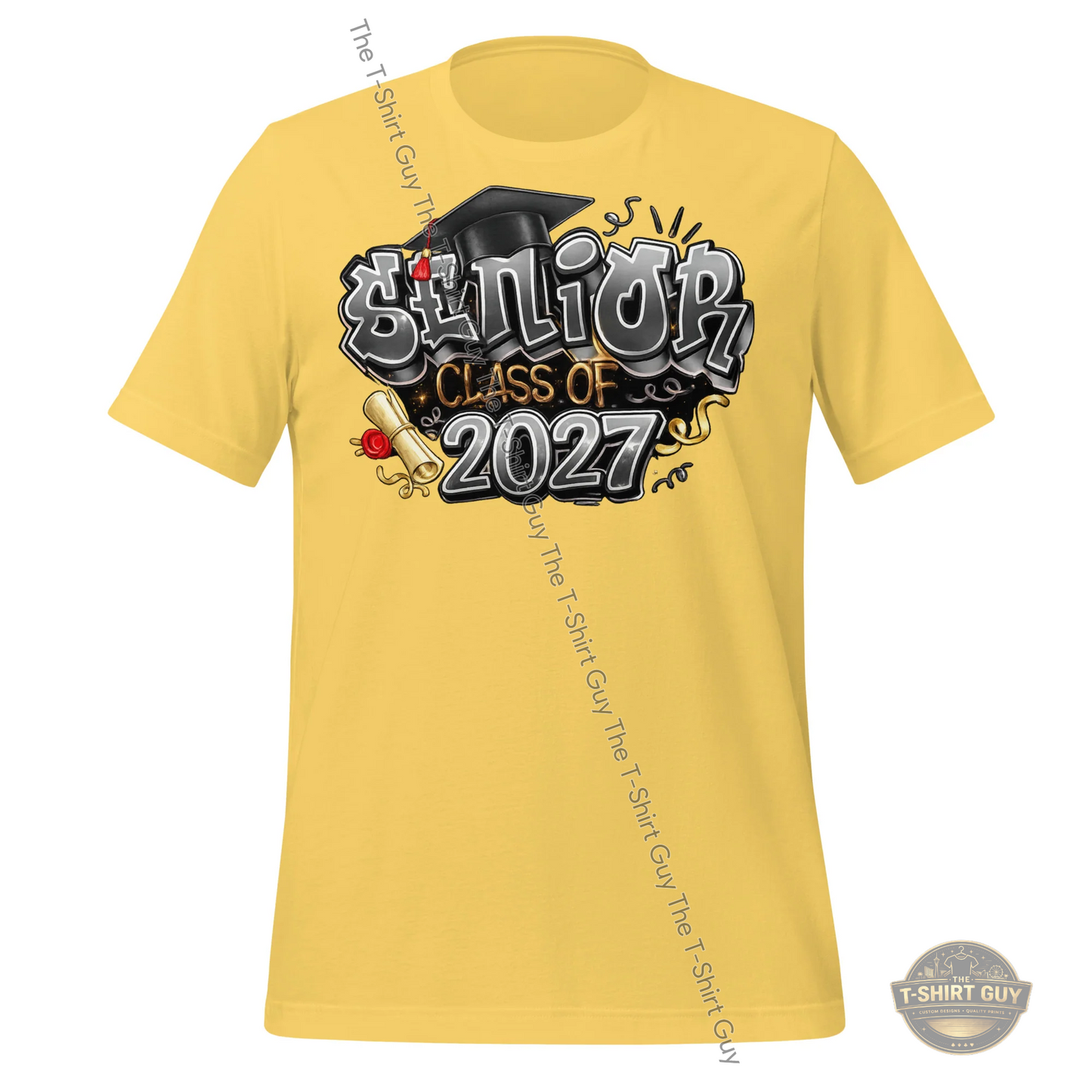 Watermarked - Graffiti Class of 2027 Unisex t-shirt