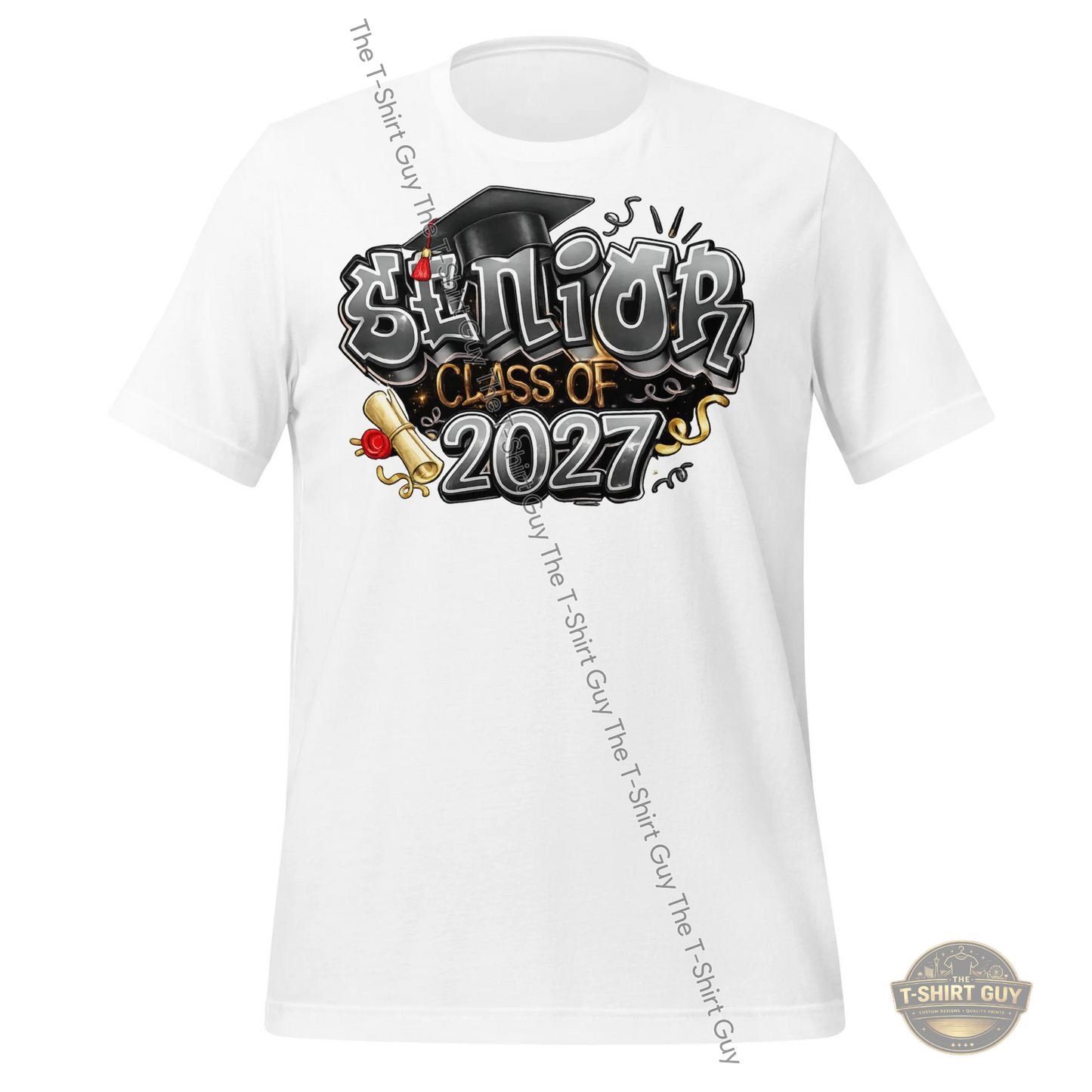 Watermarked - Graffiti Class of 2027 Unisex t-shirt