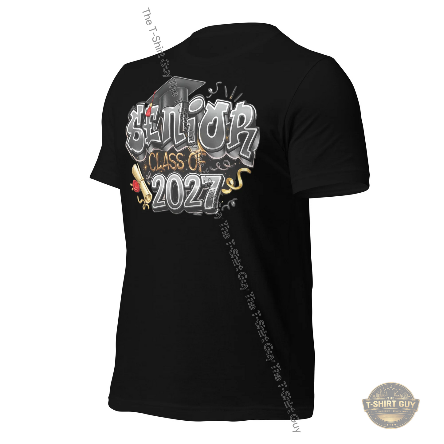 Watermarked - Graffiti Class of 2027 Unisex t-shirt