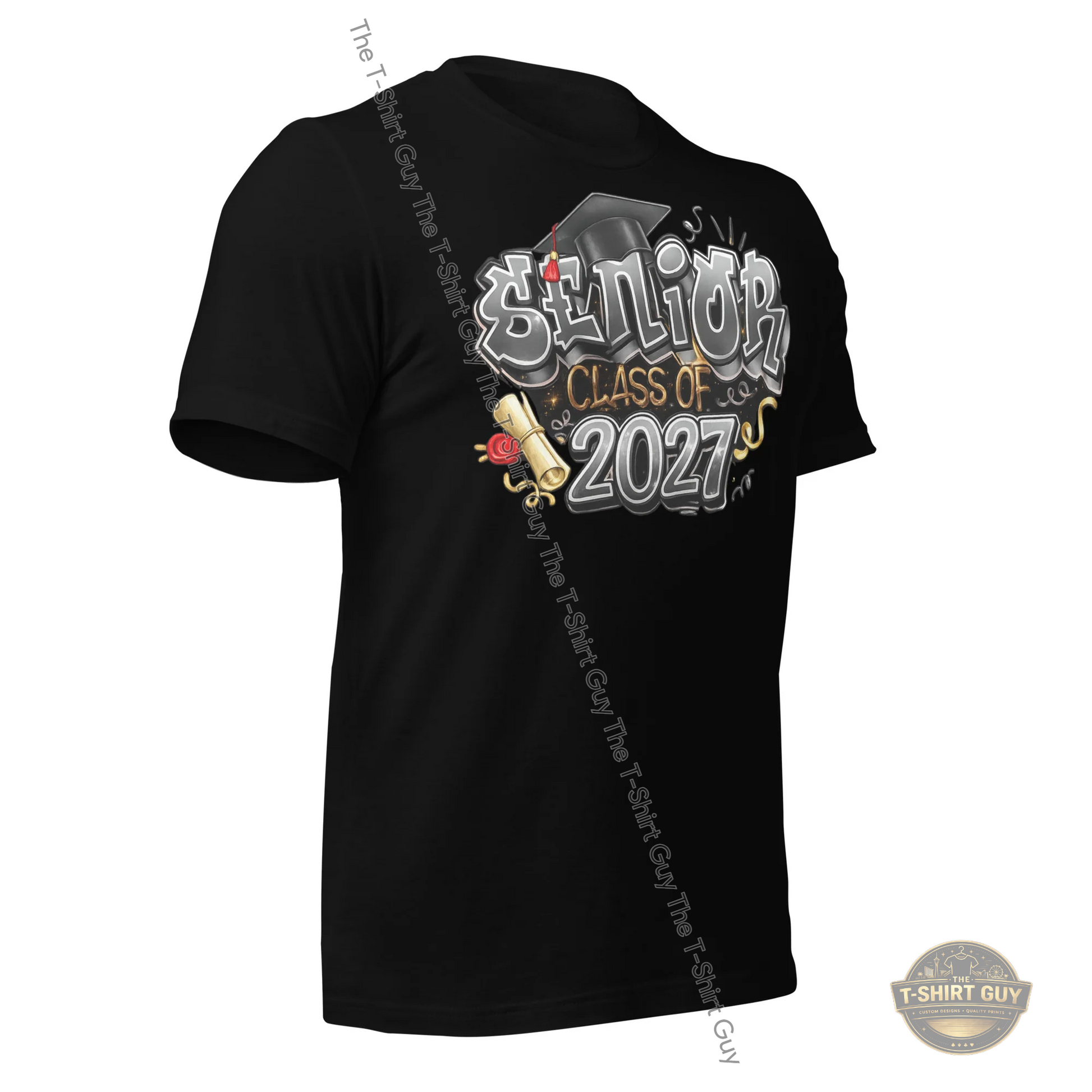 Watermarked - Graffiti Class of 2027 Unisex t-shirt