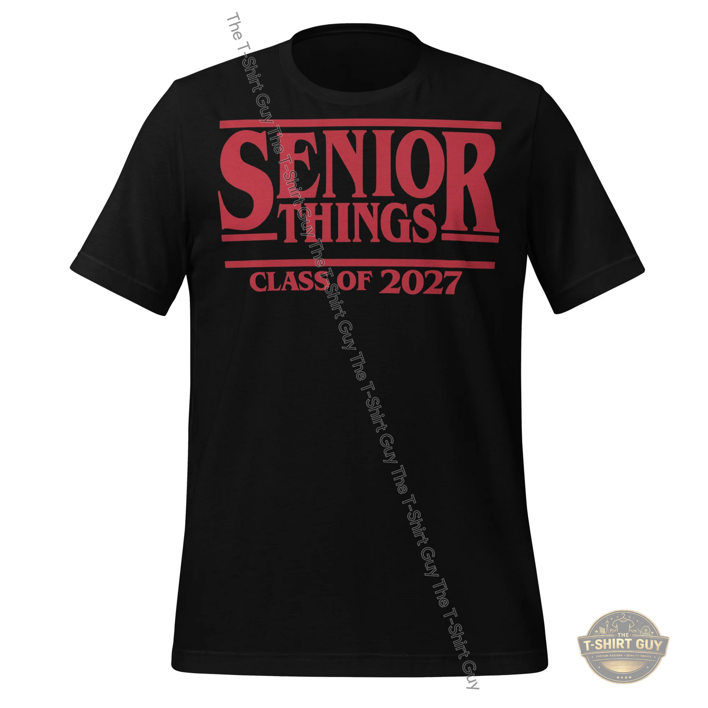 Watermarked - Senior Things 2027 Unisex t-shirt