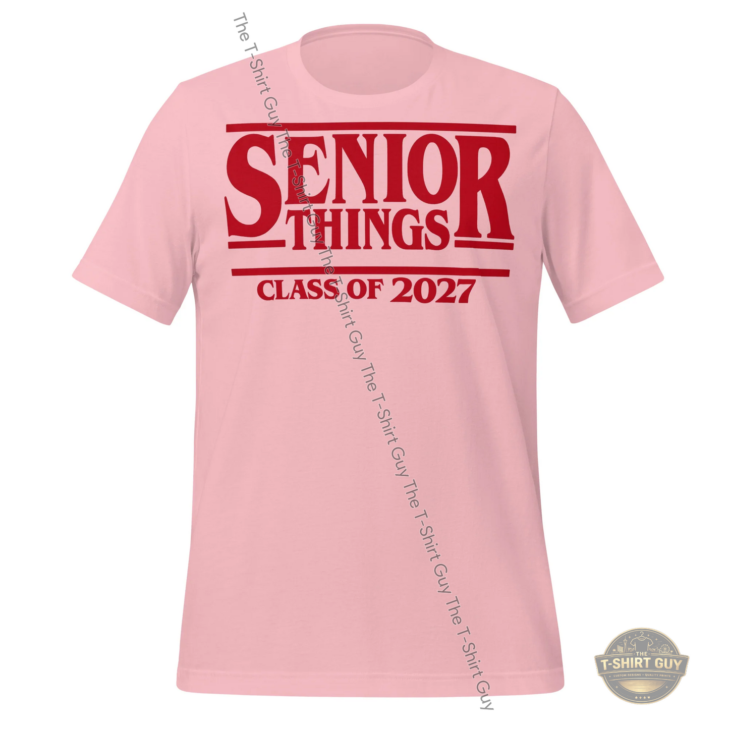 Watermarked - Senior Things 2027 Unisex t-shirt