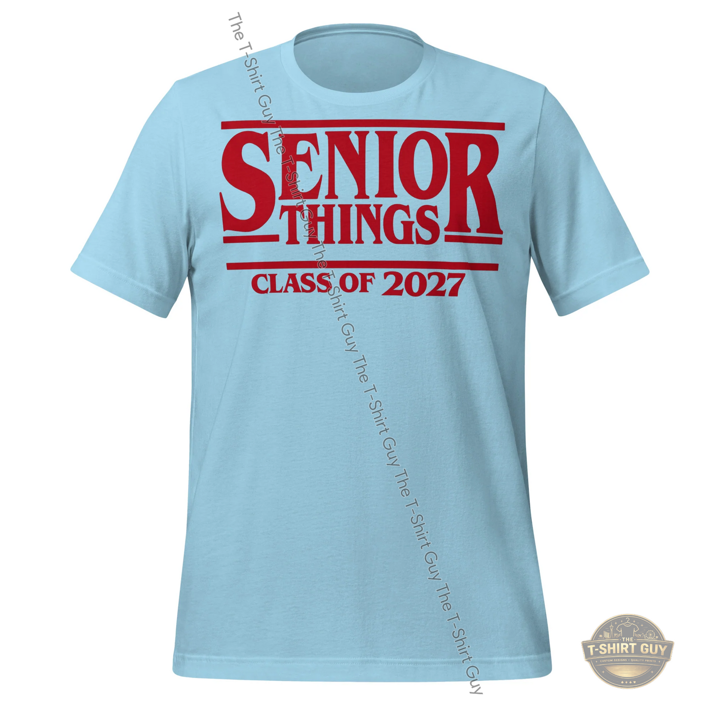 Watermarked - Senior Things 2027 Unisex t-shirt