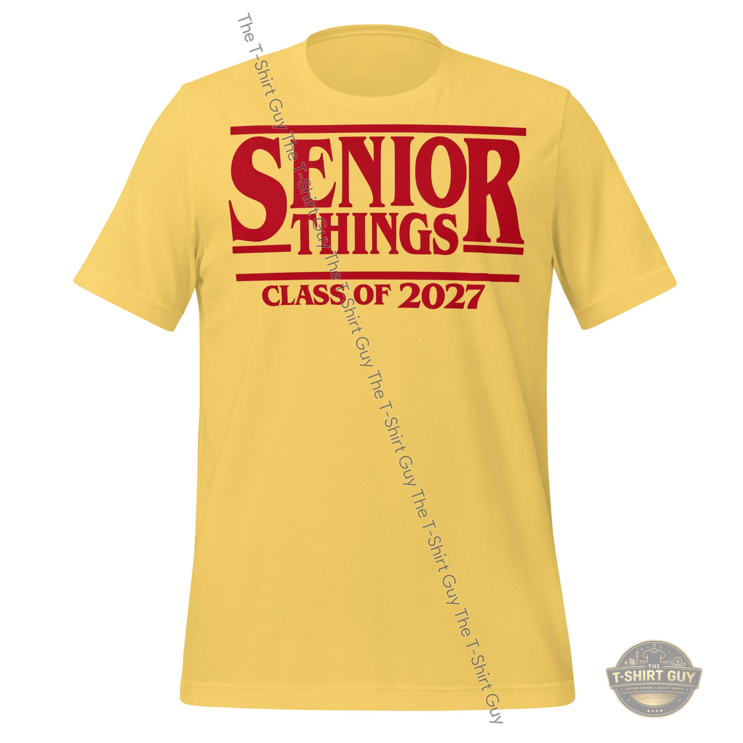 Watermarked - Senior Things 2027 Unisex t-shirt