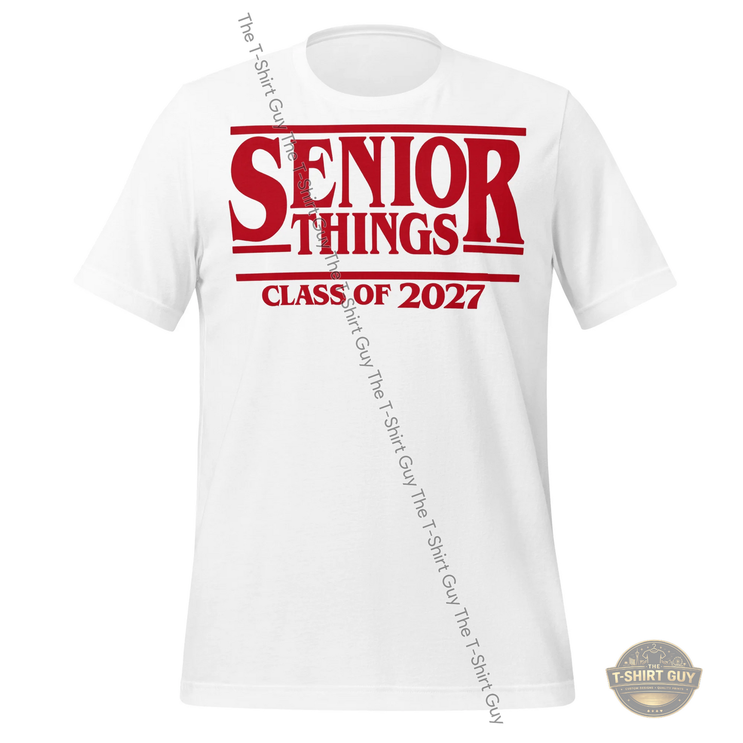 Watermarked - Senior Things 2027 Unisex t-shirt