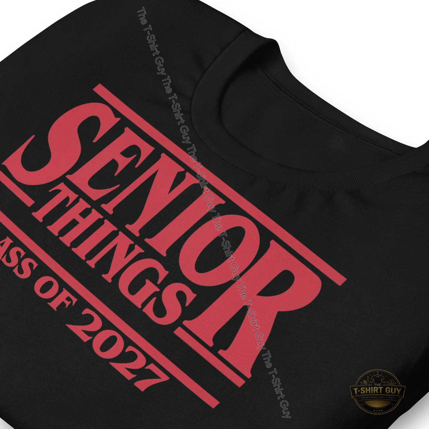 Watermarked - Senior Things 2027 Unisex t-shirt