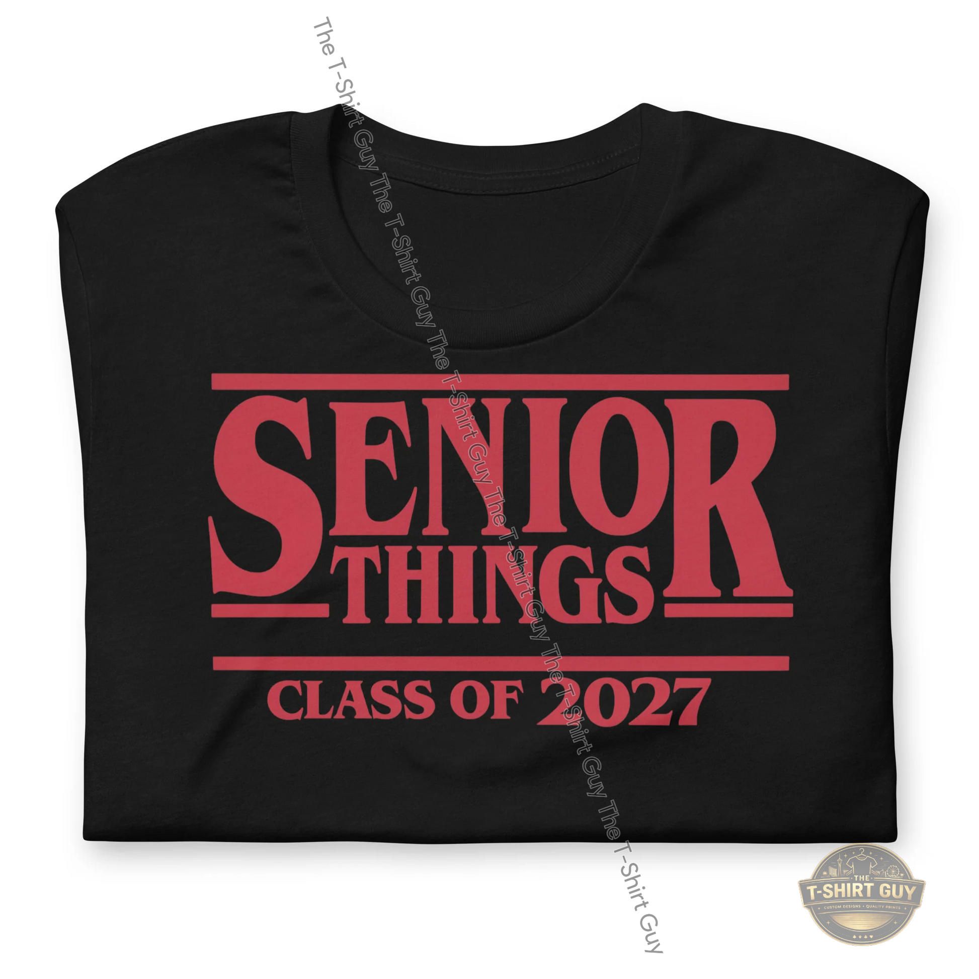 Watermarked - Senior Things 2027 Unisex t-shirt