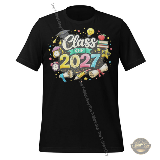 Watermarked - Class of 2027 Alarm Unisex t-shirt