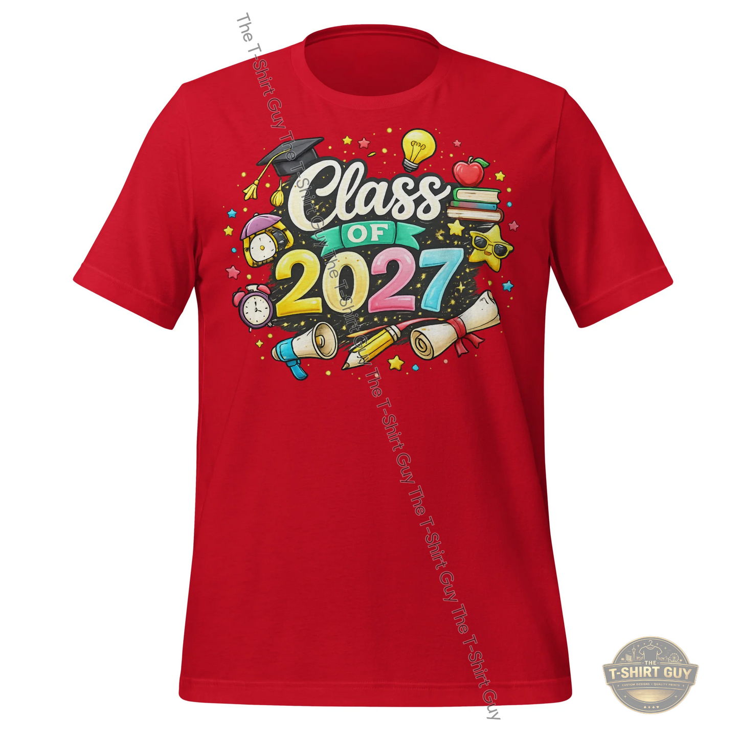 Watermarked - Class of 2027 Alarm Unisex t-shirt