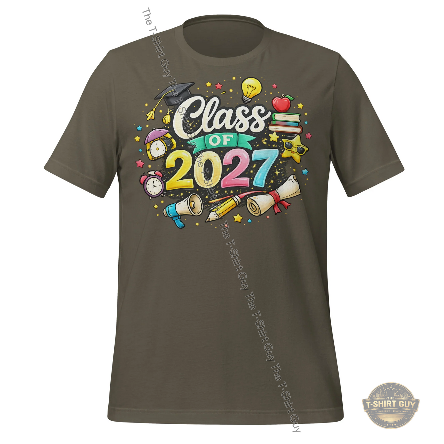 Watermarked - Class of 2027 Alarm Unisex t-shirt