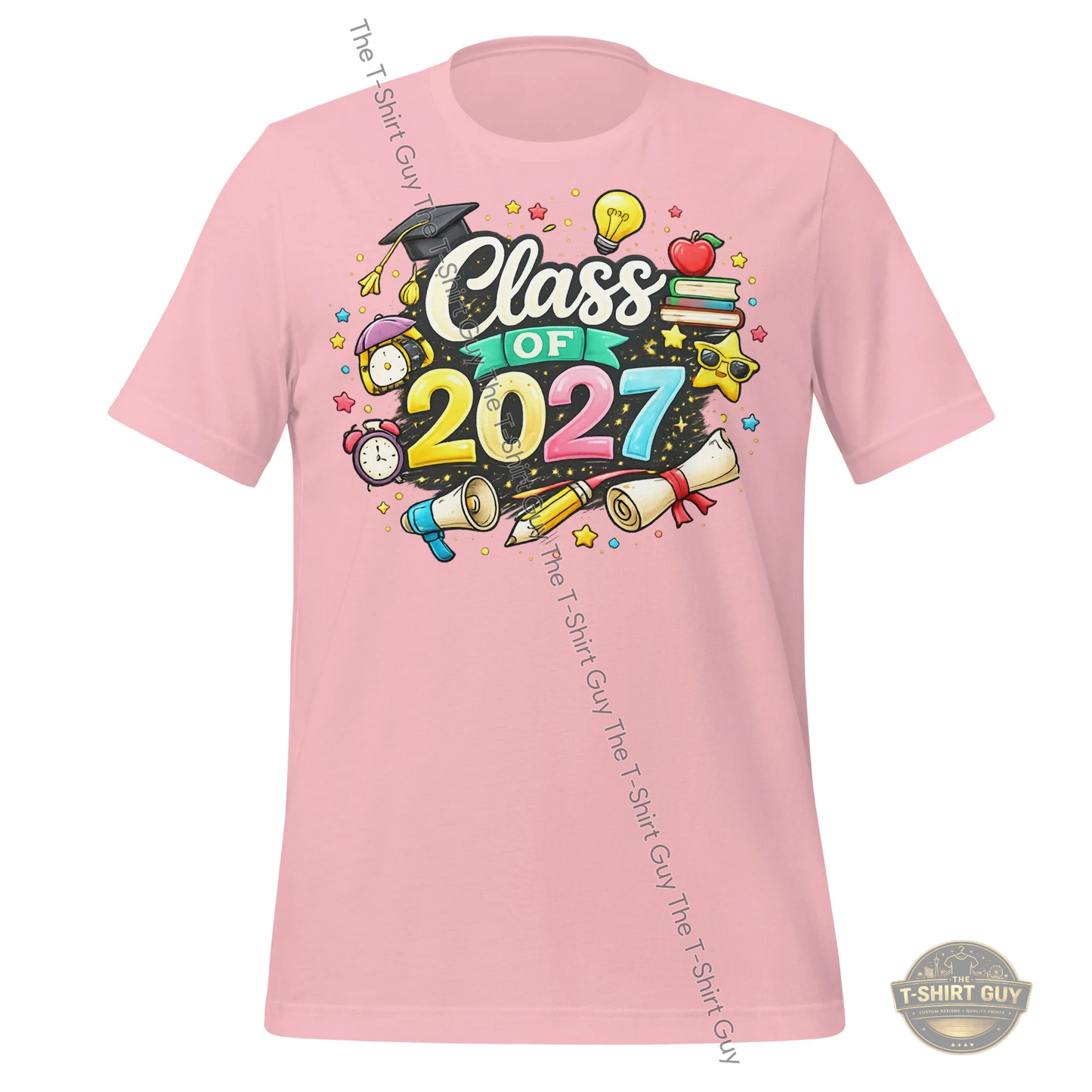 Watermarked - Class of 2027 Alarm Unisex t-shirt
