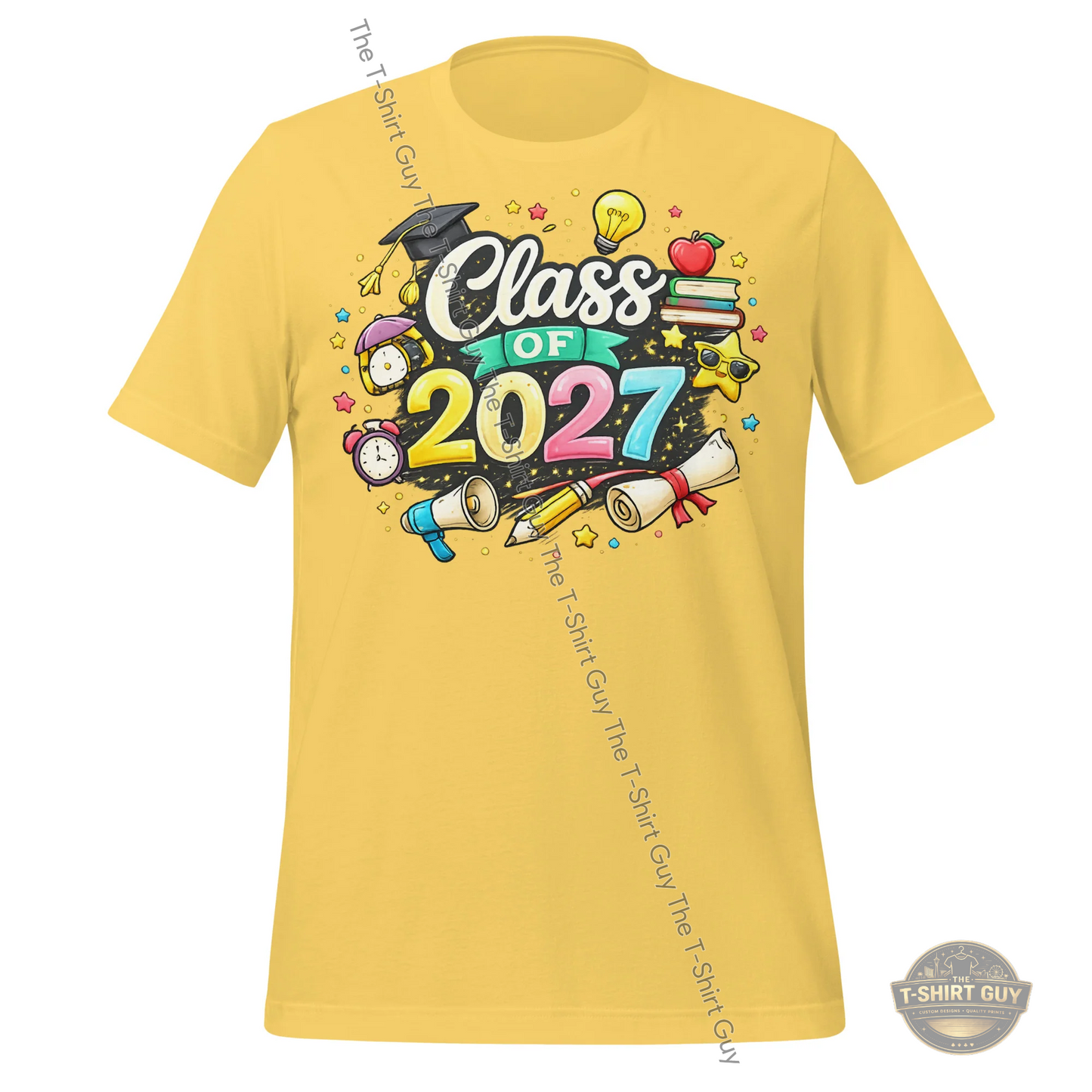 Watermarked - Class of 2027 Alarm Unisex t-shirt