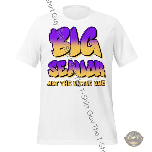 Watermarked - Big Senior Not The Little One Unisex t-shirt