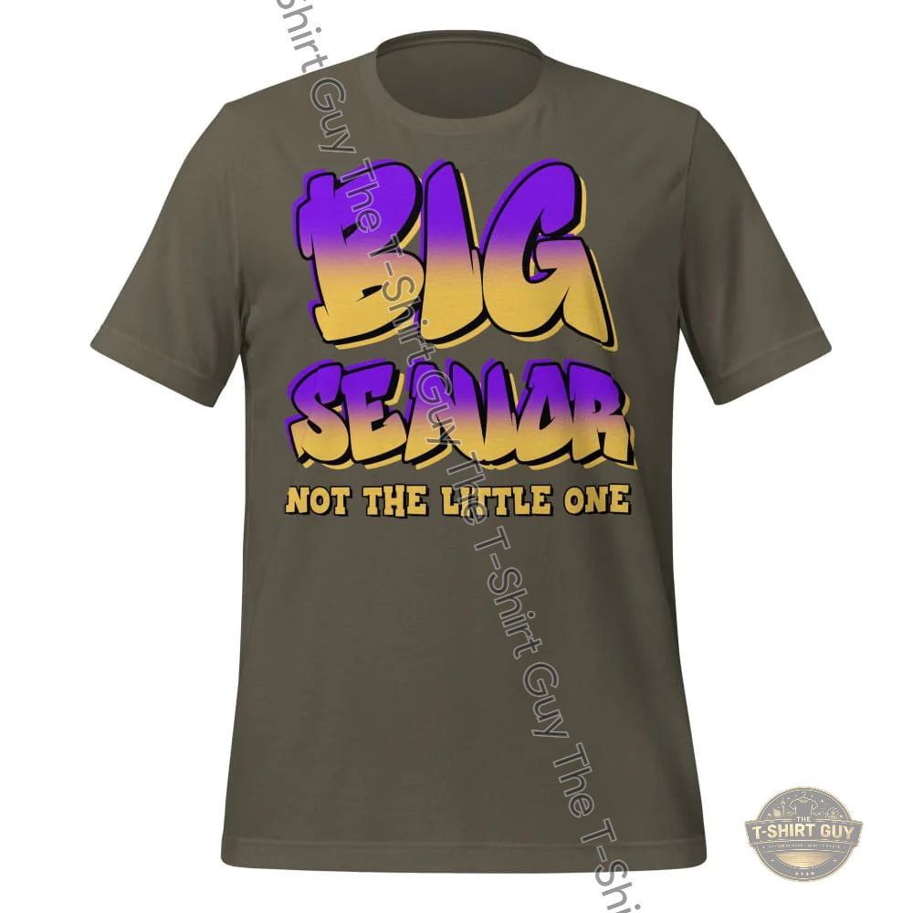 Watermarked - Big Senior Not The Little One Unisex t-shirt