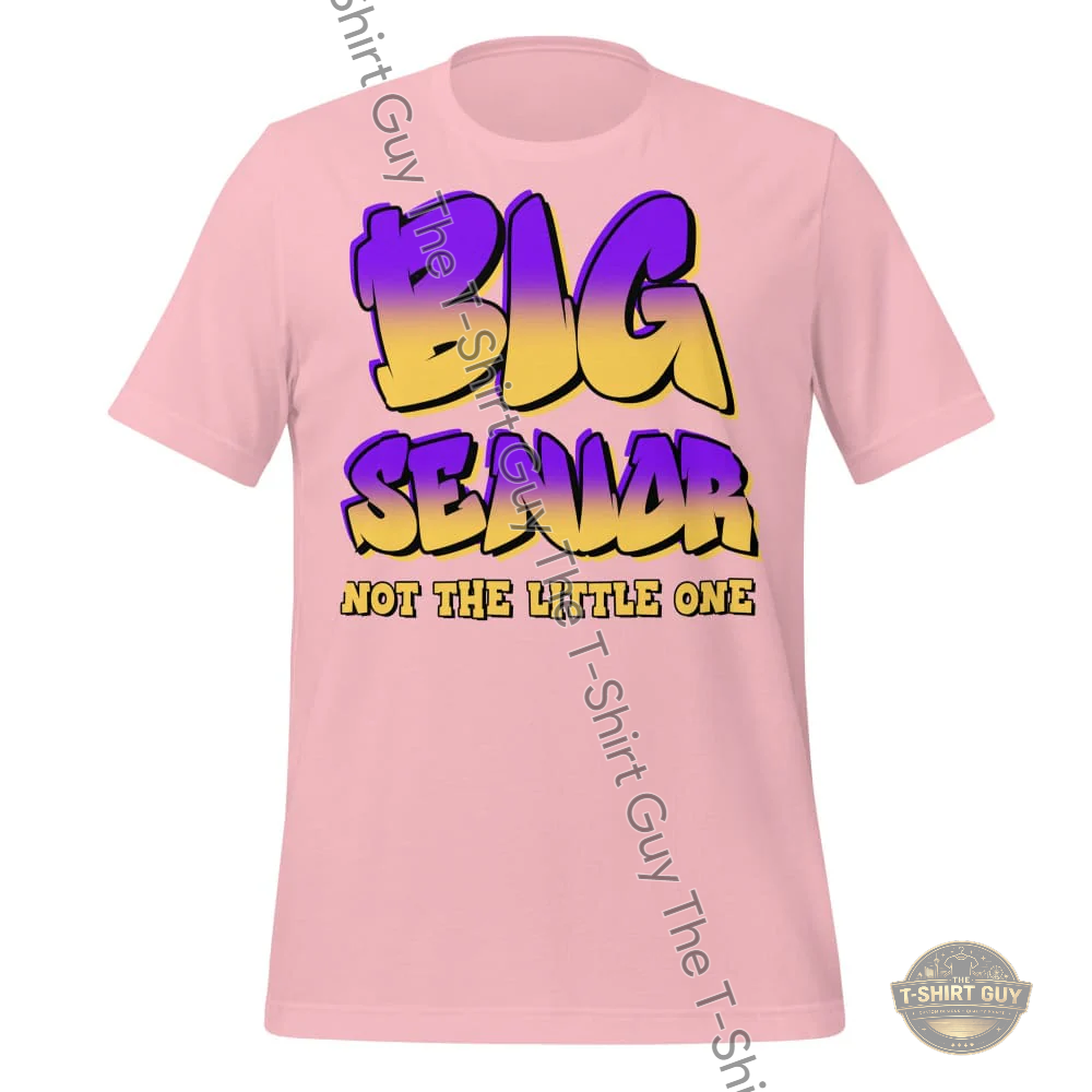 Watermarked - Big Senior Not The Little One Unisex t-shirt
