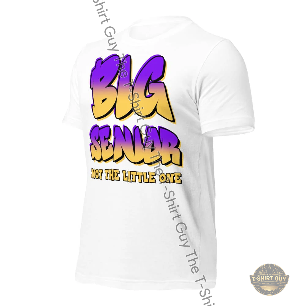 Watermarked - Big Senior Not The Little One Unisex t-shirt