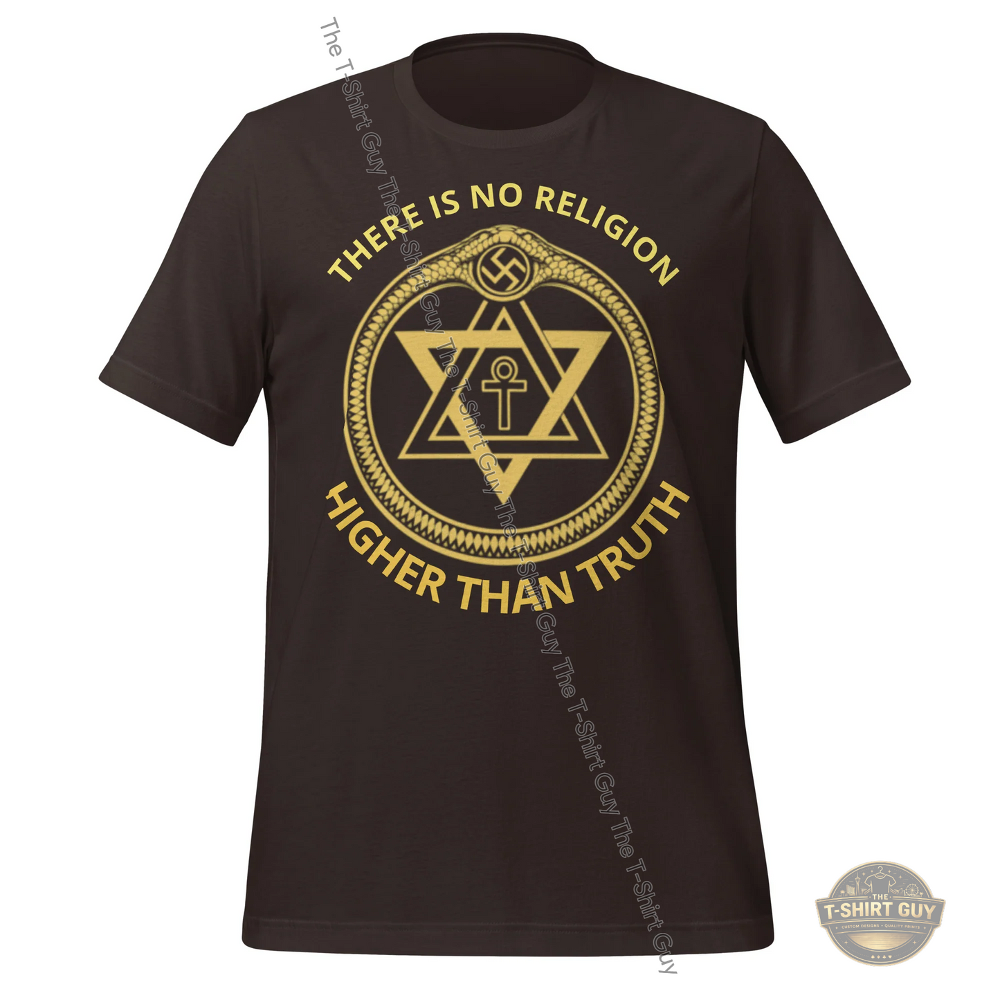 Watermarked - There Is No Religion Higher Than Truth Unisex t-shirt