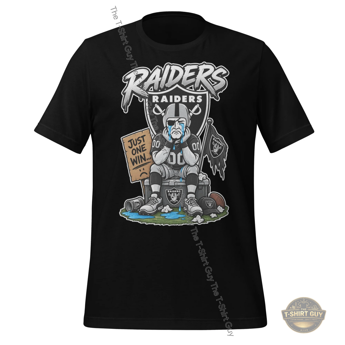 Watermarked - Raiders Just One Win Unisex t-shirt