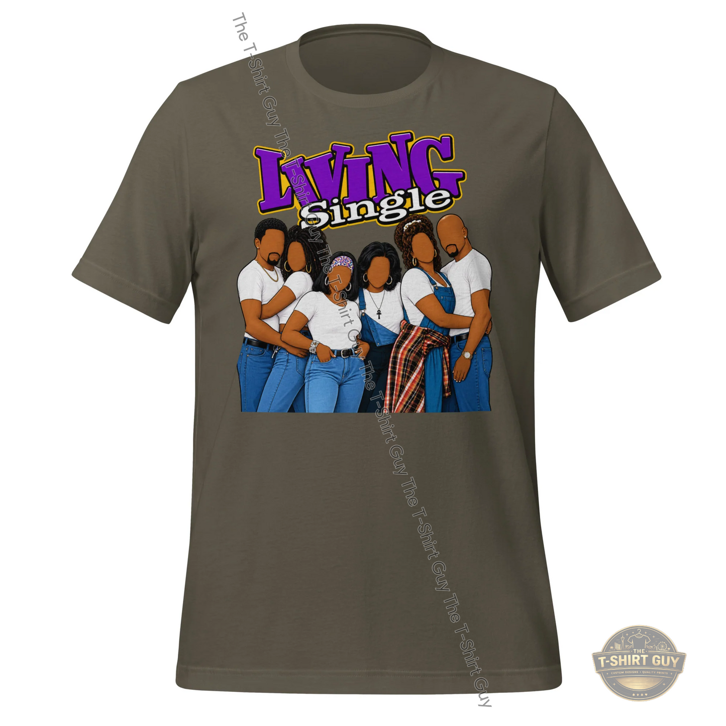Watermarked - Living Single Unisex t-shirt