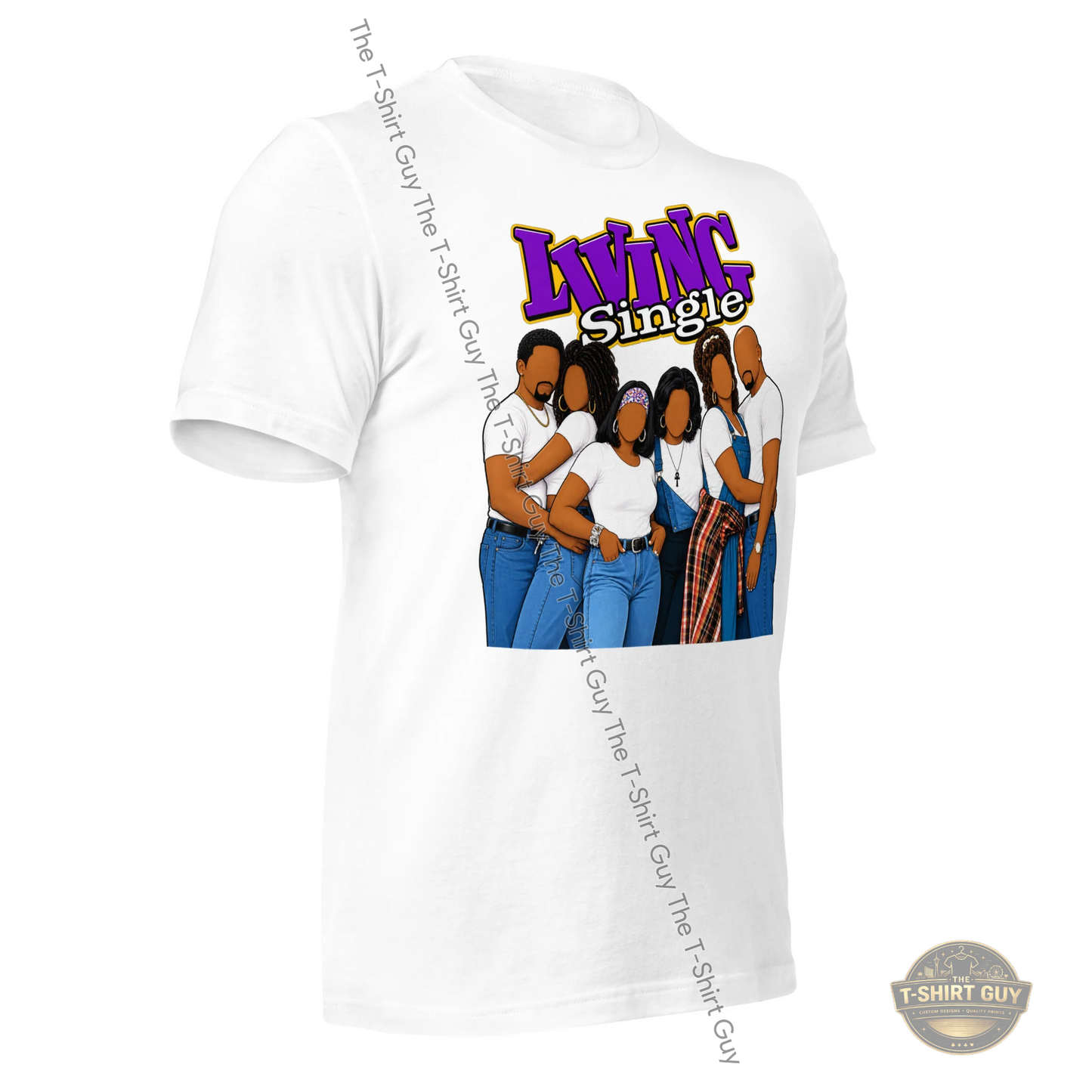 Watermarked - Living Single Unisex t-shirt