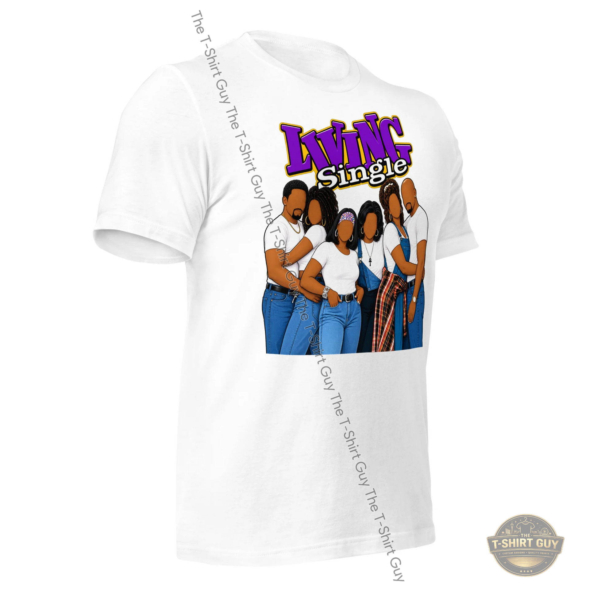 Watermarked - Living Single Unisex t-shirt