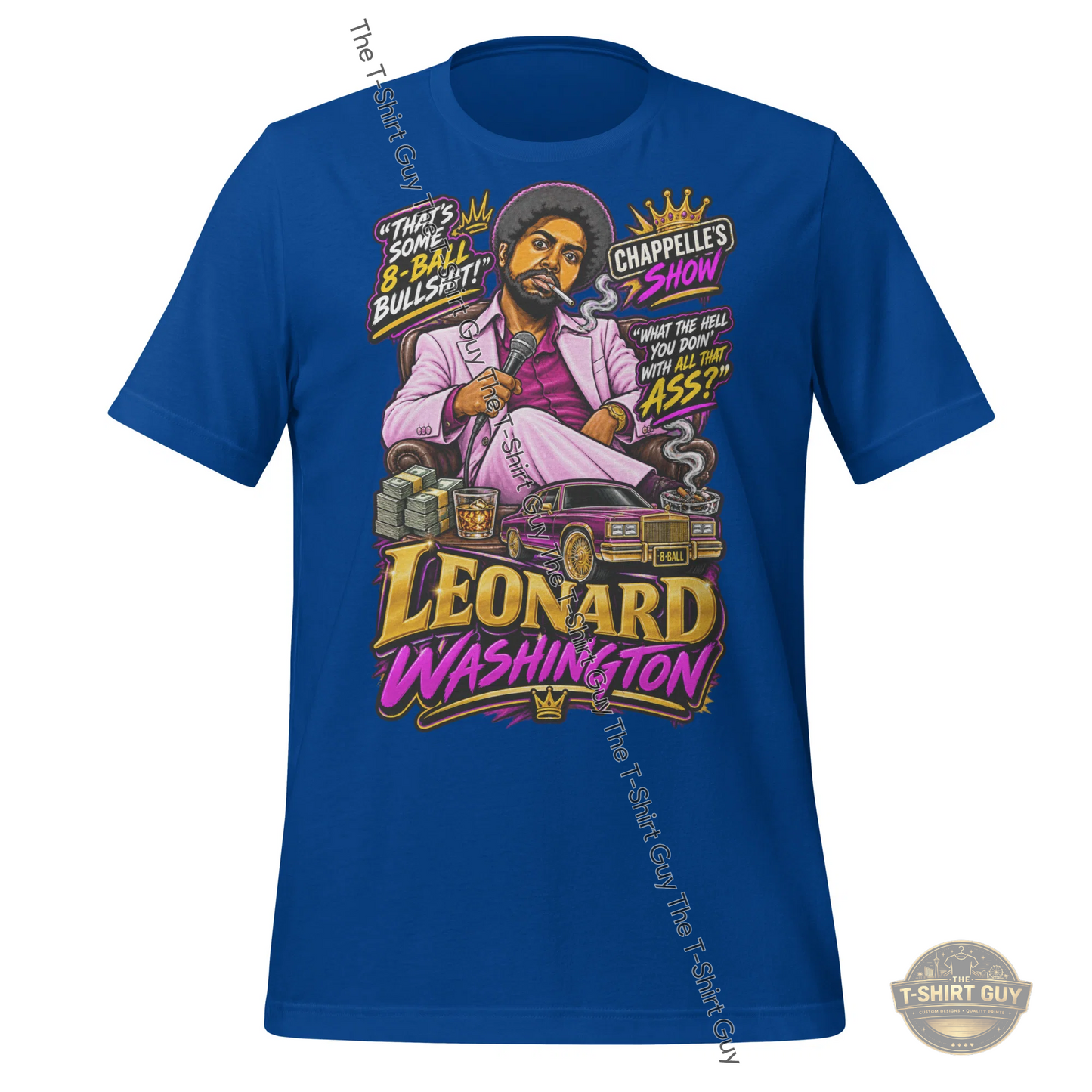 Watermarked - Leonard Washington Unisex t-shirt