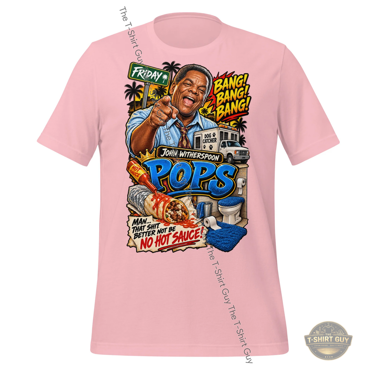 Watermarked - Pops Unisex t-shirt