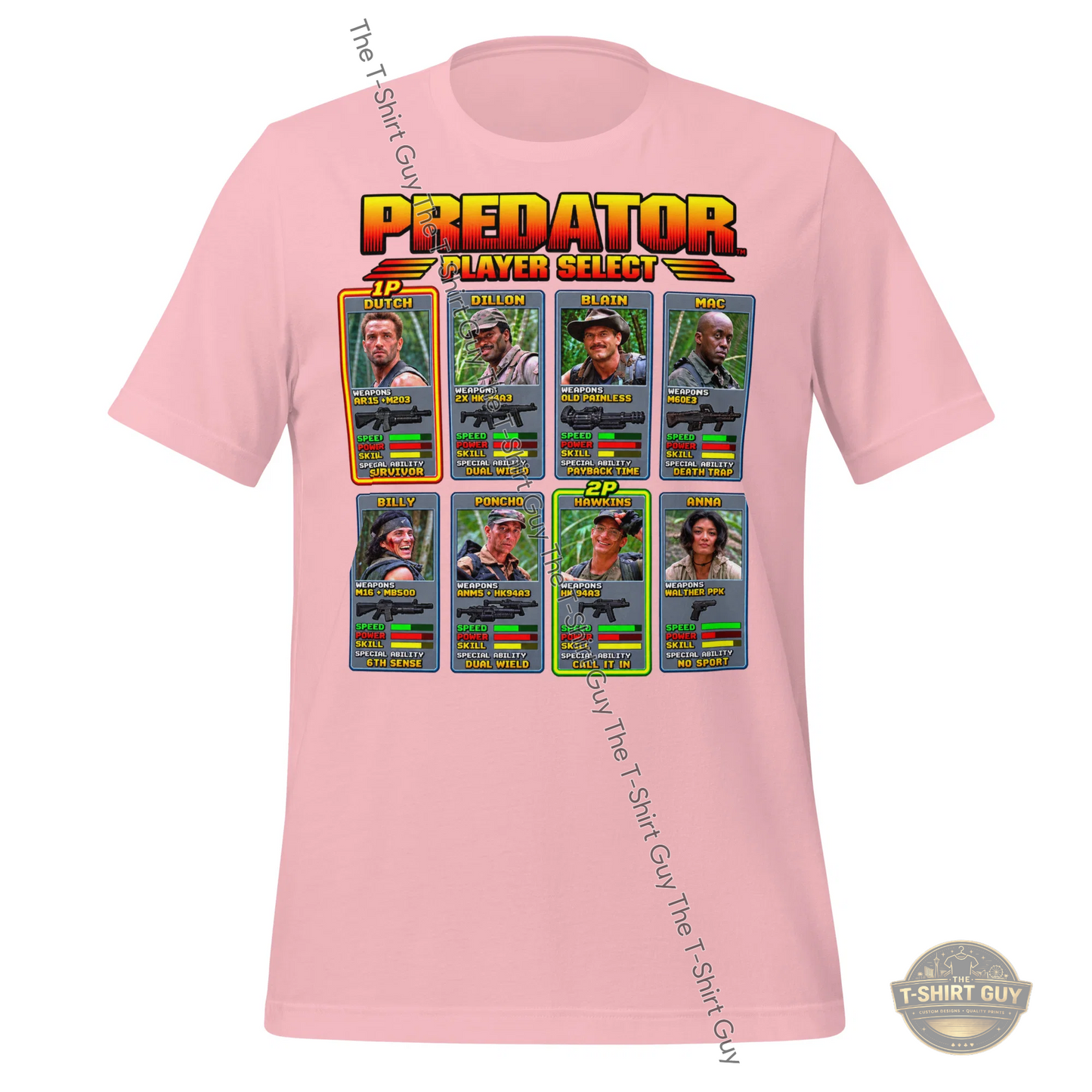 Watermarked - Predator Player Select Unisex t-shirt
