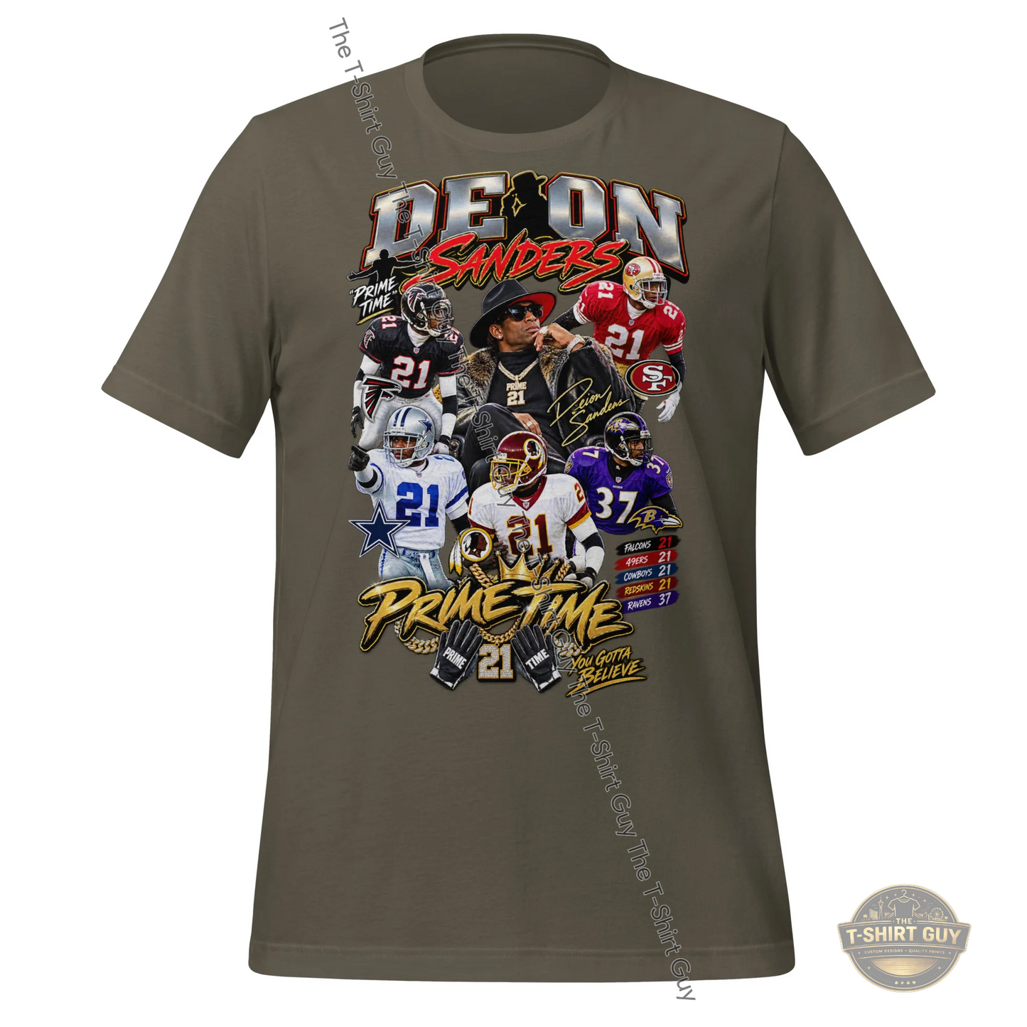 Watermarked - Deion Sanders Prime Time Unisex t-shirt