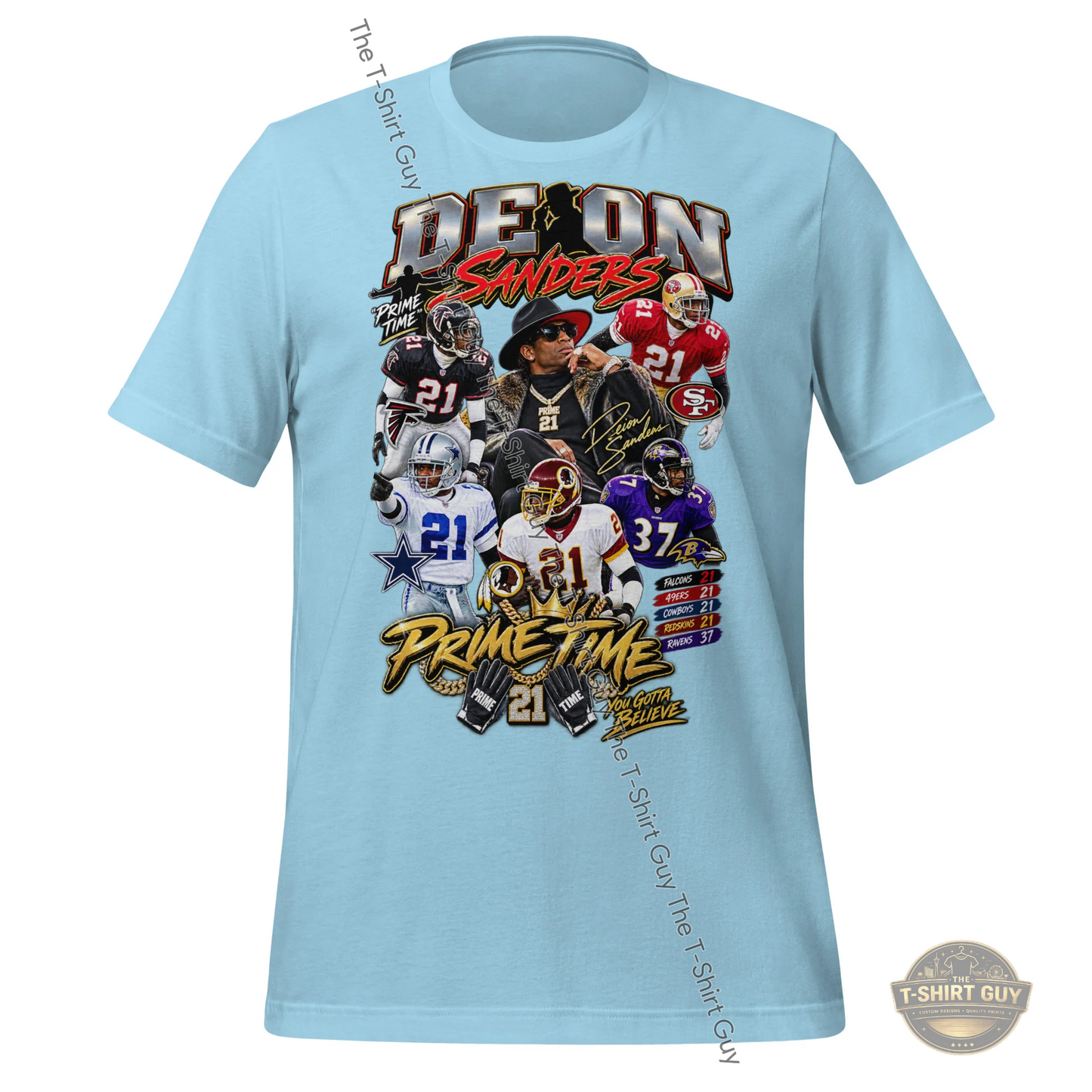 Watermarked - Deion Sanders Prime Time Unisex t-shirt