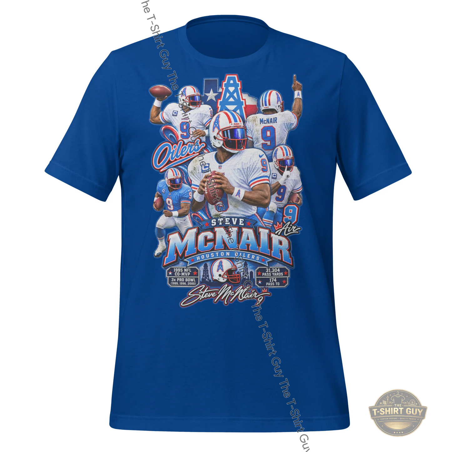 Watermarked - Steve Air McNair Unisex t-shirt