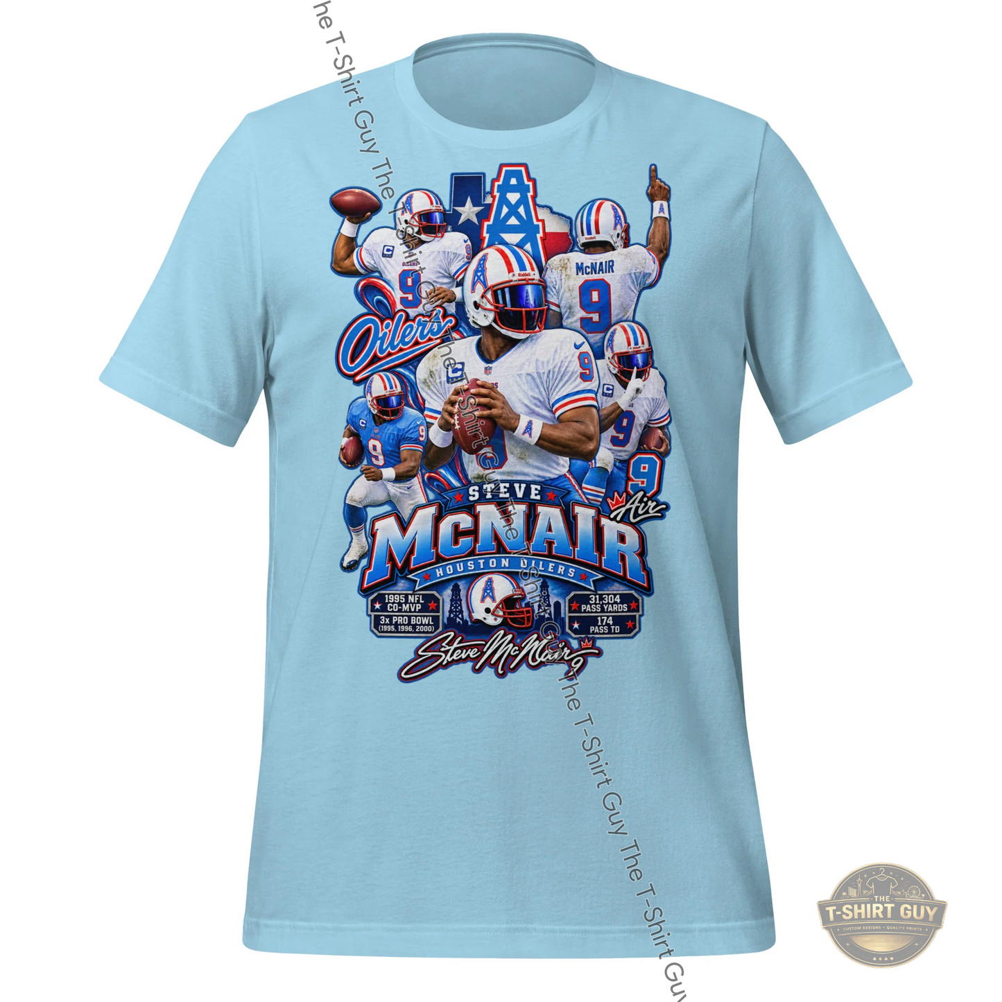 Watermarked - Steve Air McNair Unisex t-shirt