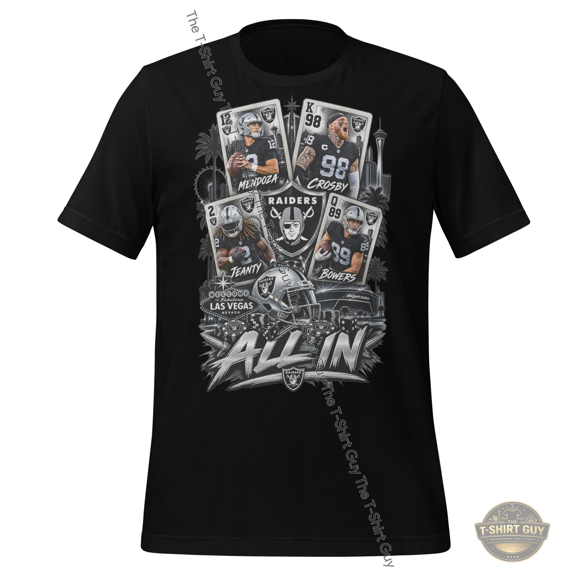 Watermarked - Raiders All In Unisex t-shirt