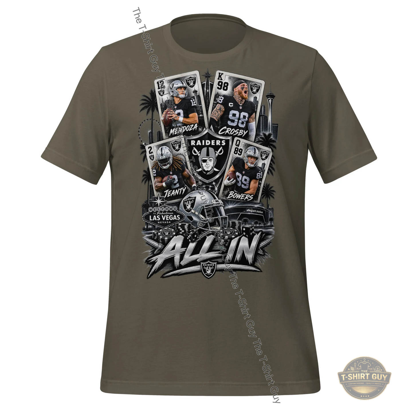 Watermarked - Raiders All In Unisex t-shirt