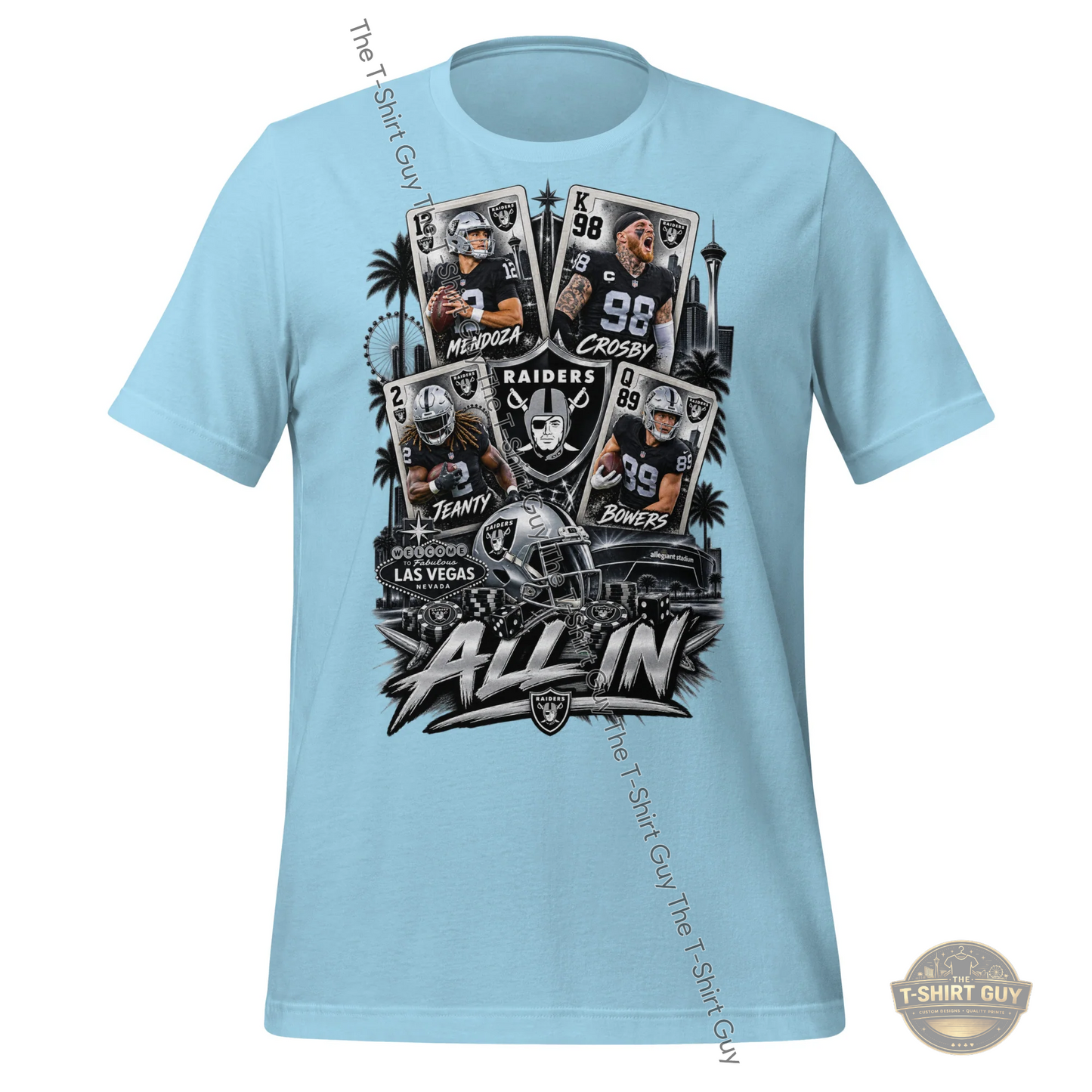 Watermarked - Raiders All In Unisex t-shirt