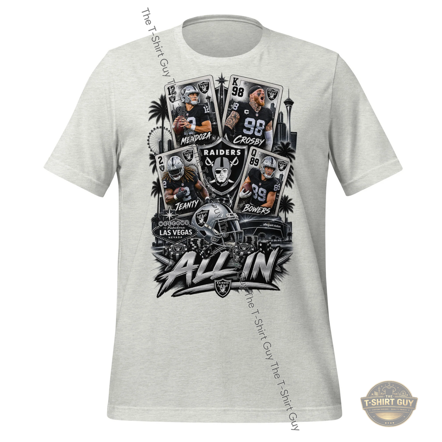Watermarked - Raiders All In Unisex t-shirt