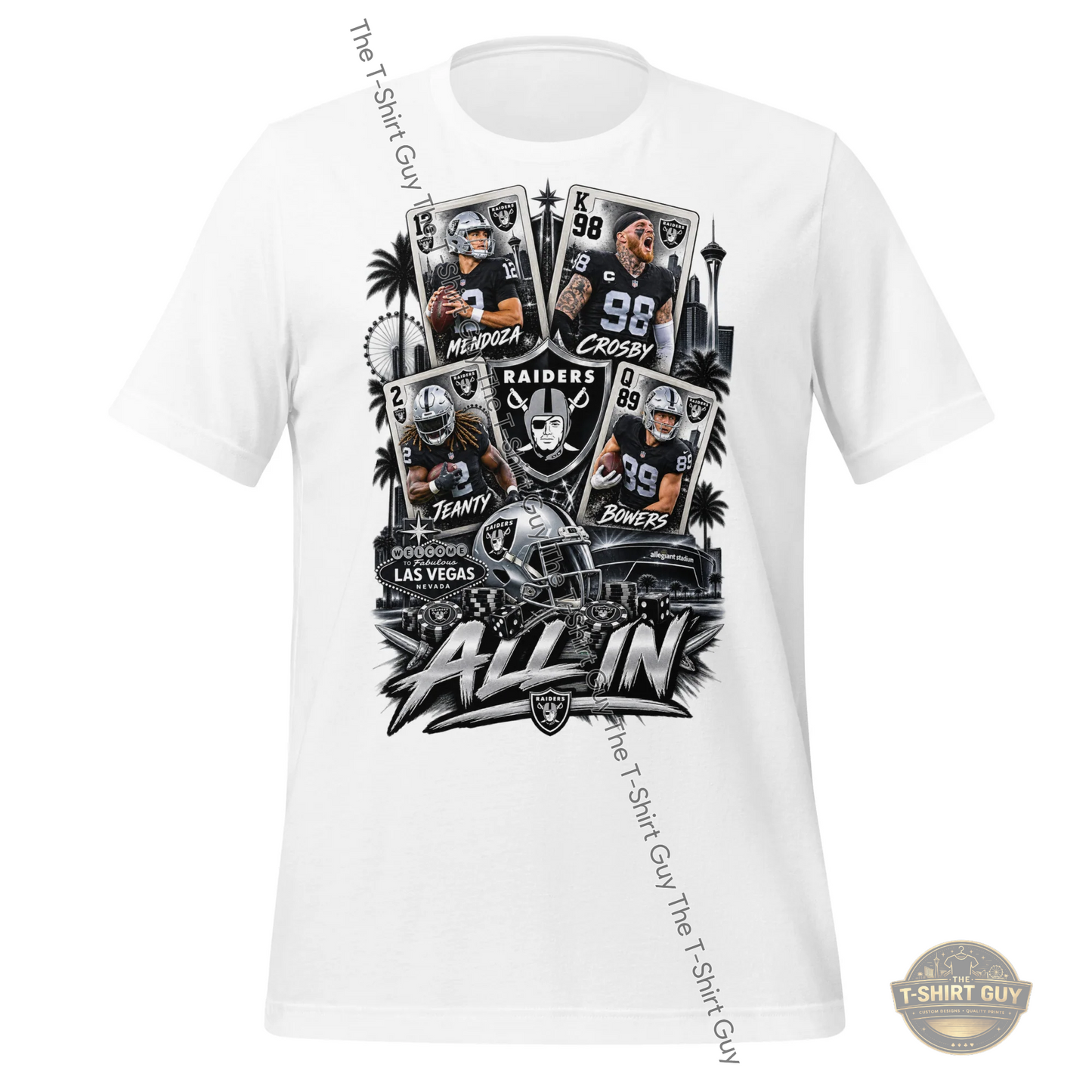 Watermarked - Raiders All In Unisex t-shirt