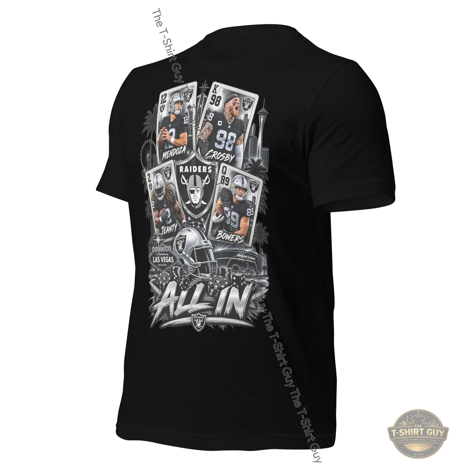 Watermarked - Raiders All In Unisex t-shirt