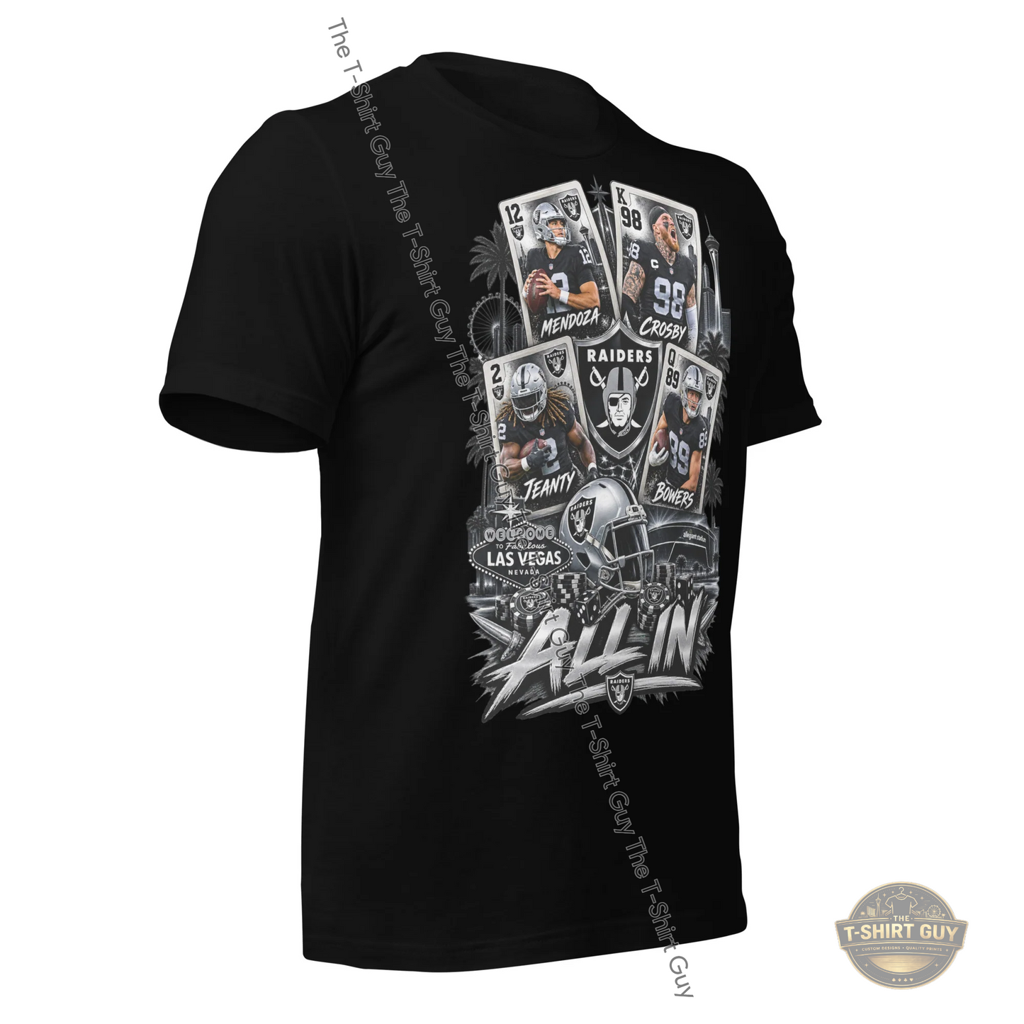 Watermarked - Raiders All In Unisex t-shirt
