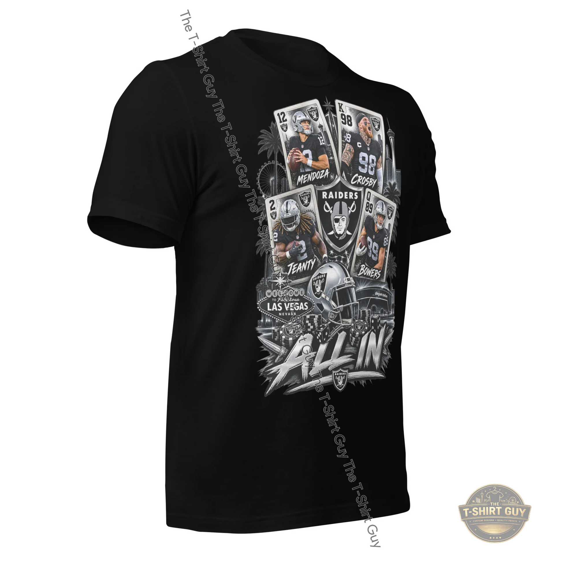 Watermarked - Raiders All In Unisex t-shirt