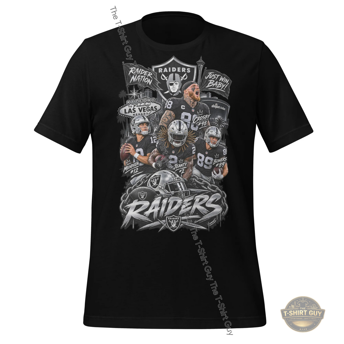 Watermarked - Raider Nation Just Win Baby! Unisex t-shirt