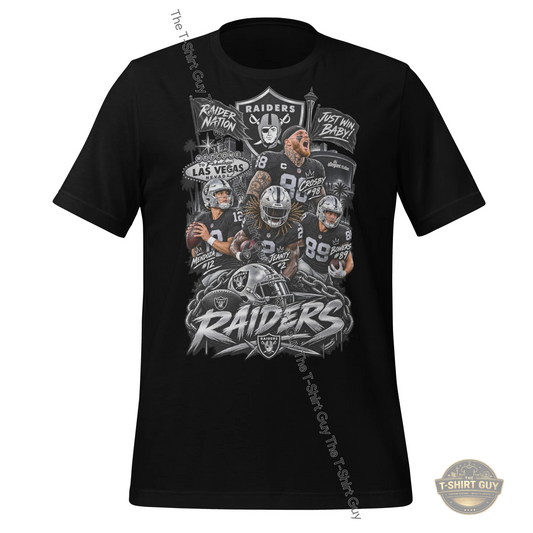 Watermarked - Raider Nation Just Win Baby! Unisex t-shirt