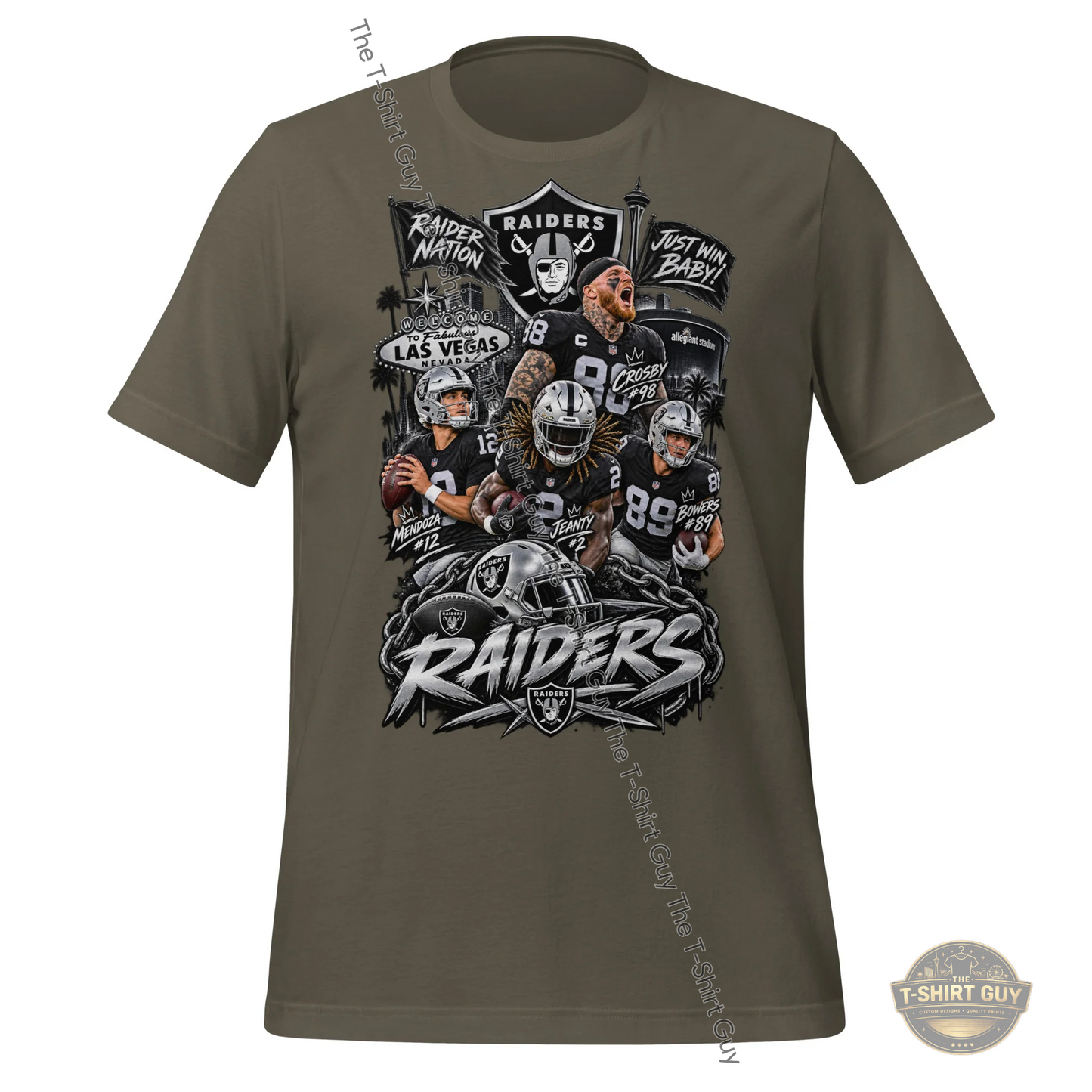Watermarked - Raider Nation Just Win Baby! Unisex t-shirt