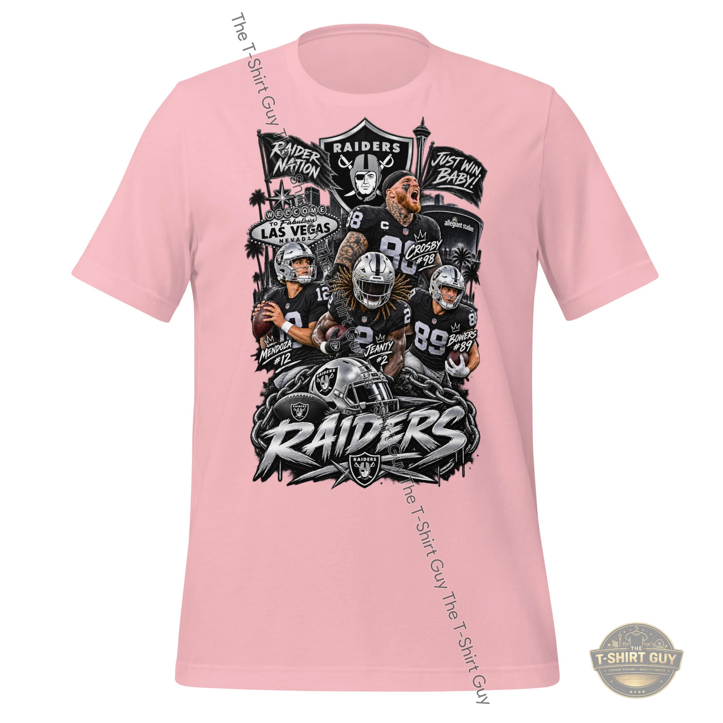 Watermarked - Raider Nation Just Win Baby! Unisex t-shirt
