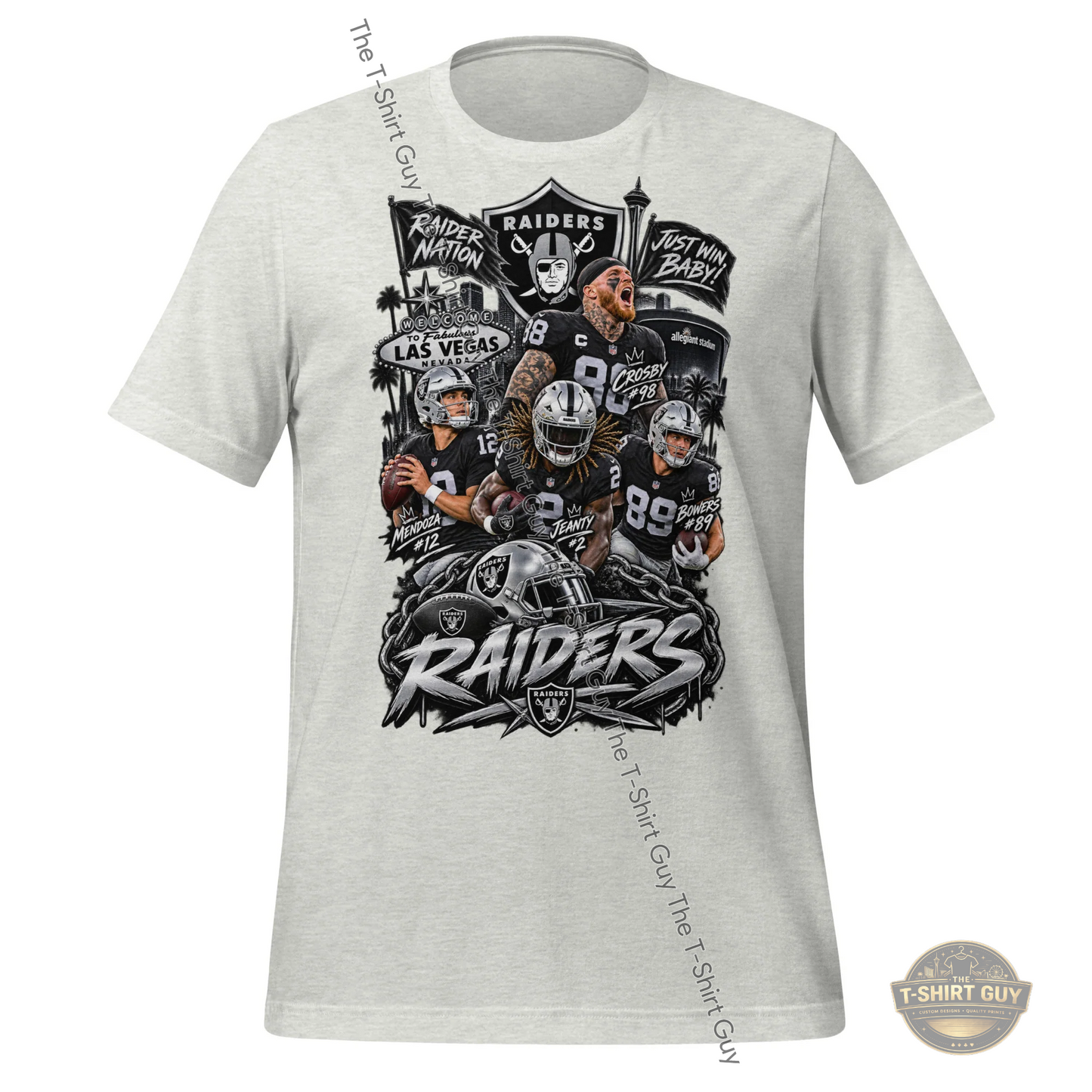 Watermarked - Raider Nation Just Win Baby! Unisex t-shirt