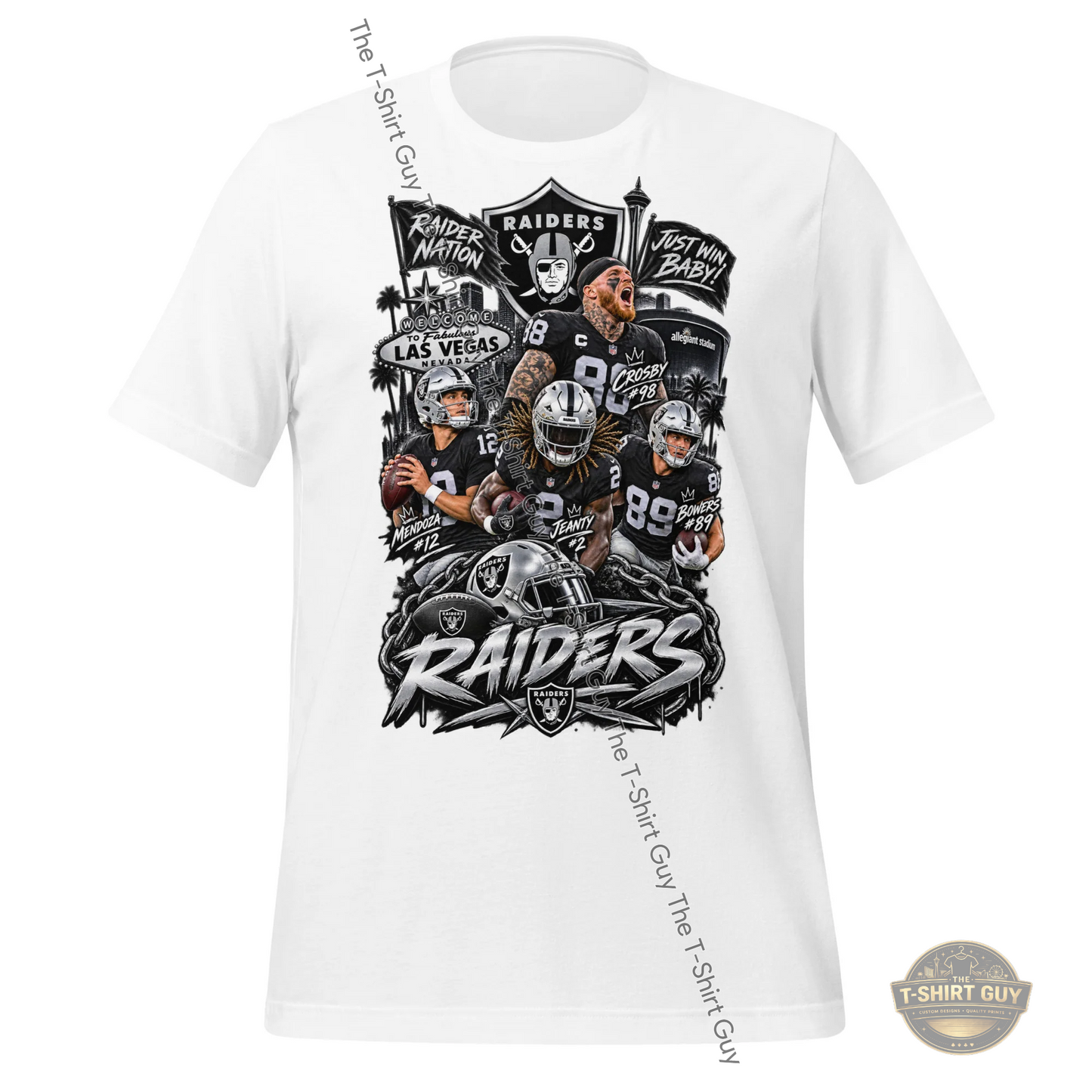 Watermarked - Raider Nation Just Win Baby! Unisex t-shirt