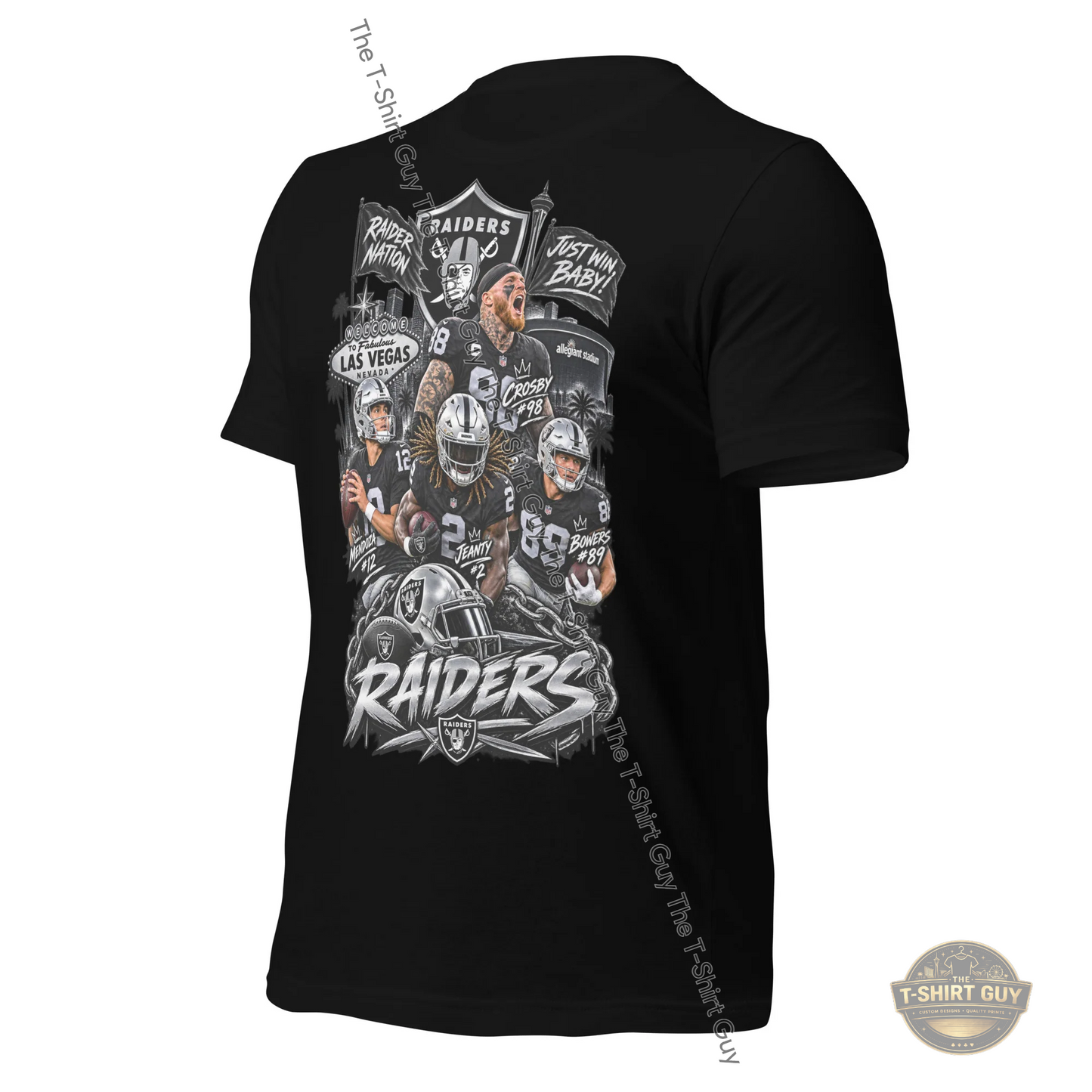Watermarked - Raider Nation Just Win Baby! Unisex t-shirt
